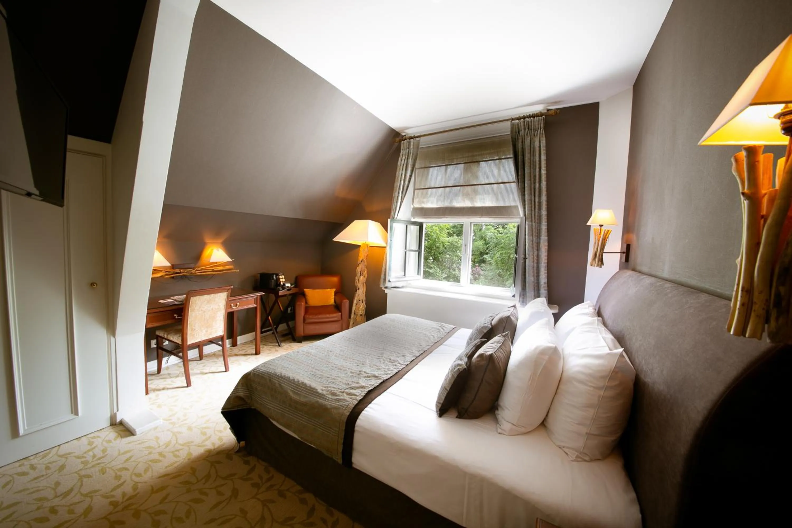 Bed in Landgoed Duin & Kruidberg