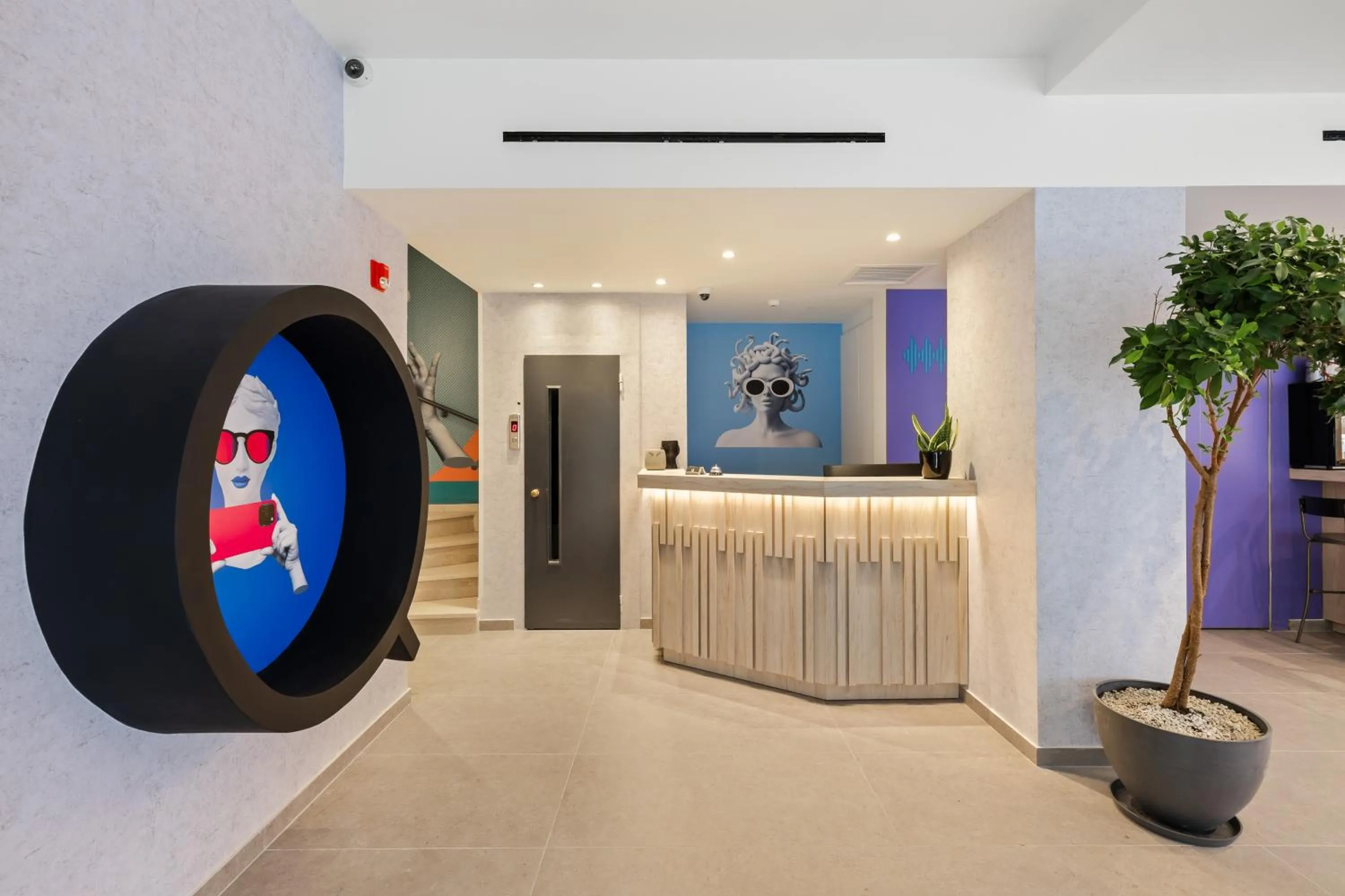 Lobby or reception in The Q Hotel