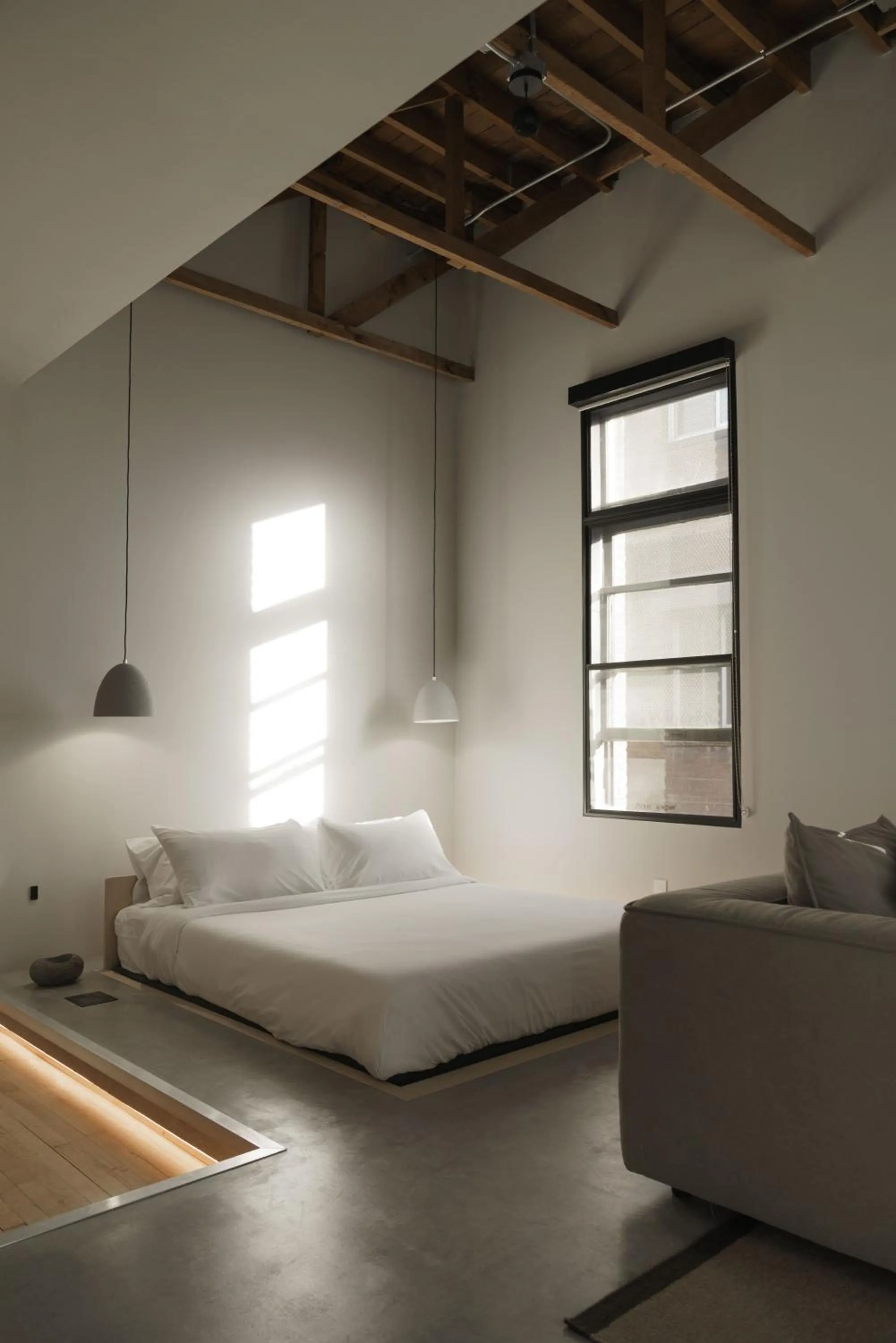 Photo of the whole room, Bed in kodō hotel - Heart of LA Arts District