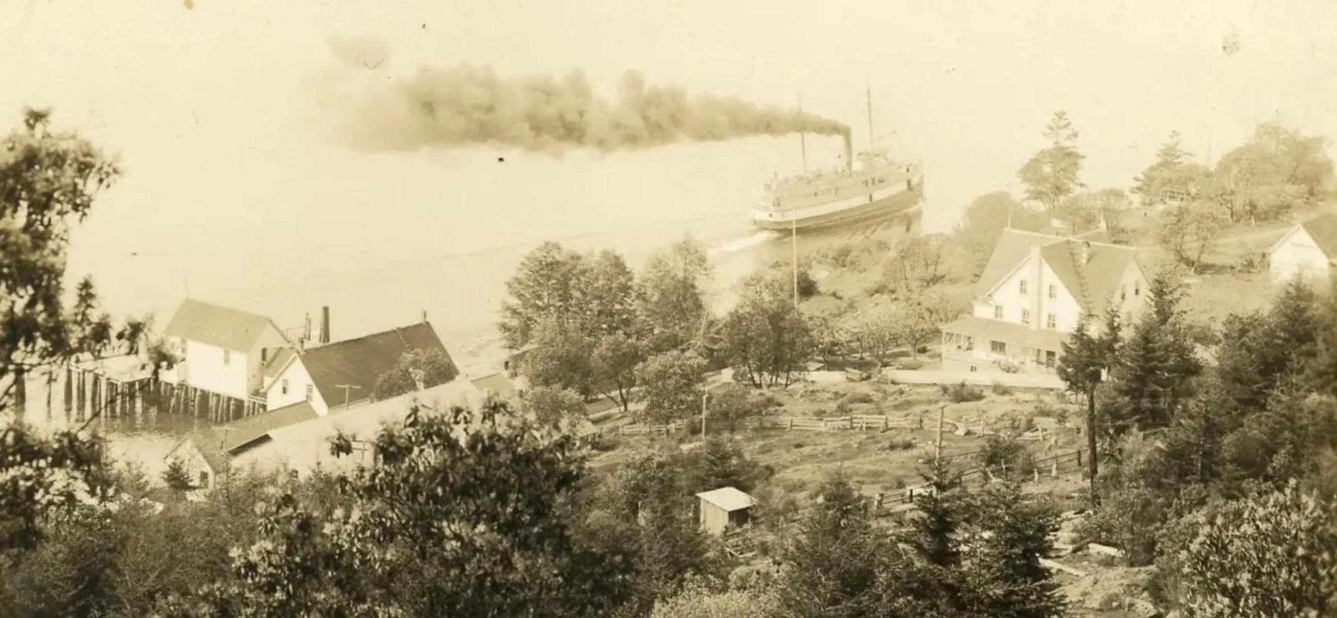 Property building in Orcas Hotel