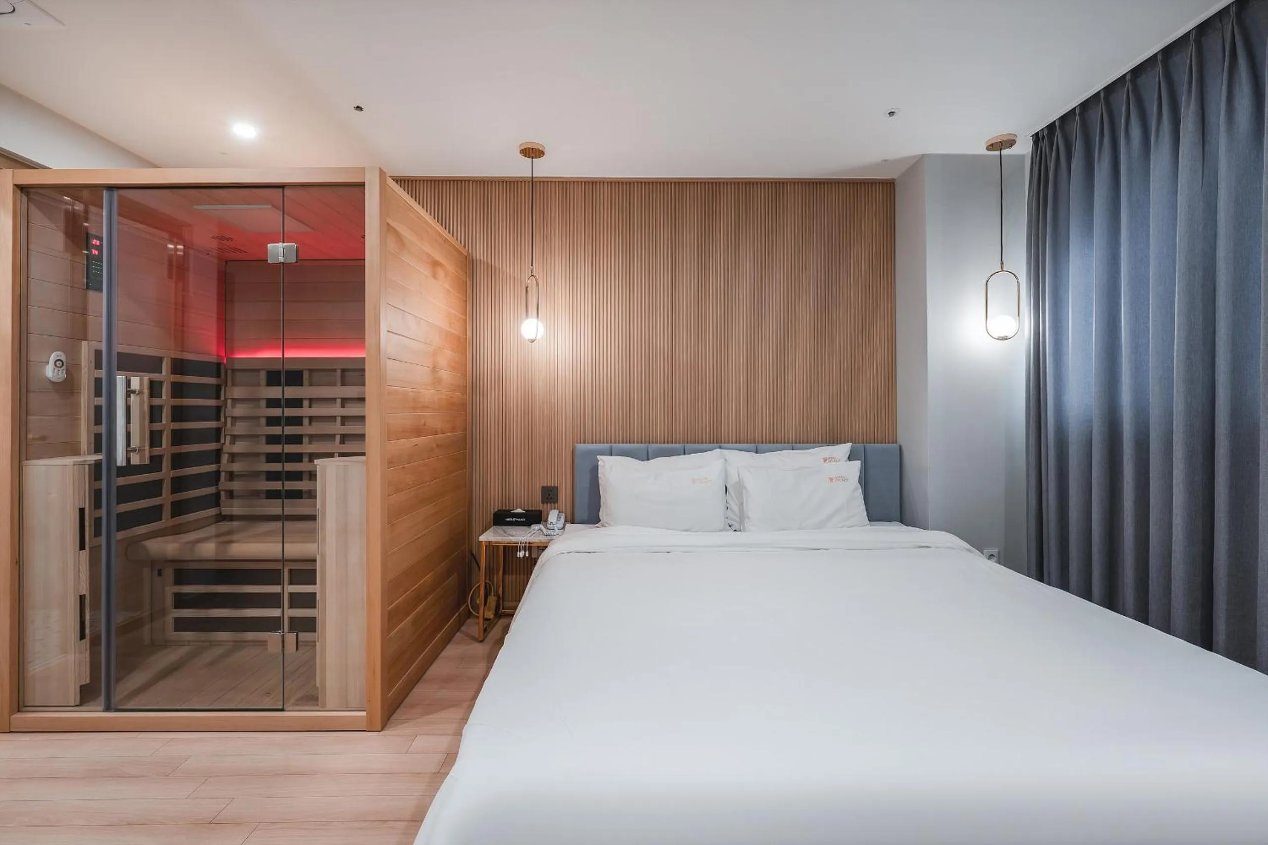 Bed in Hotel Palace Gyeongju