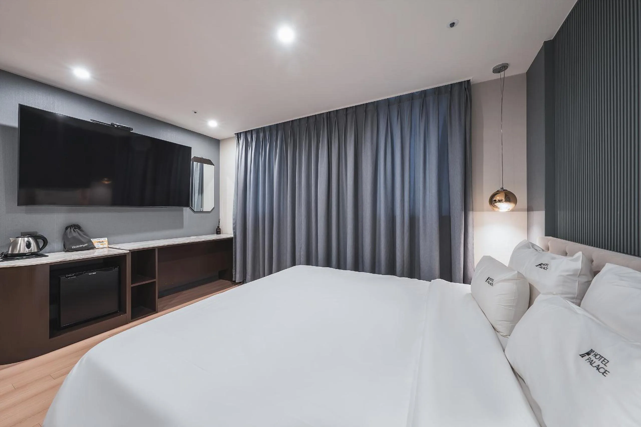 Bed in Hotel Palace Gyeongju