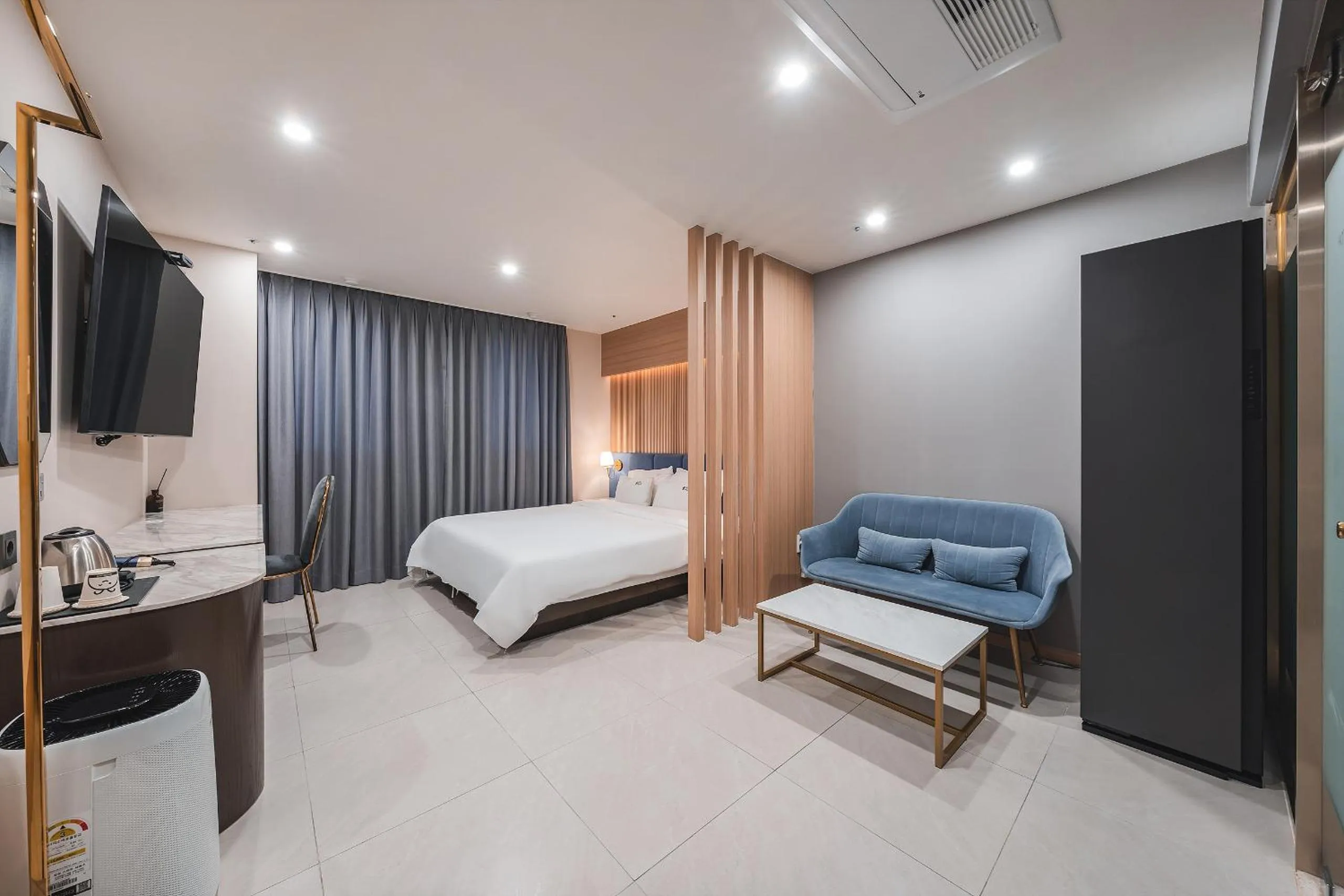 Bed in Hotel Palace Gyeongju