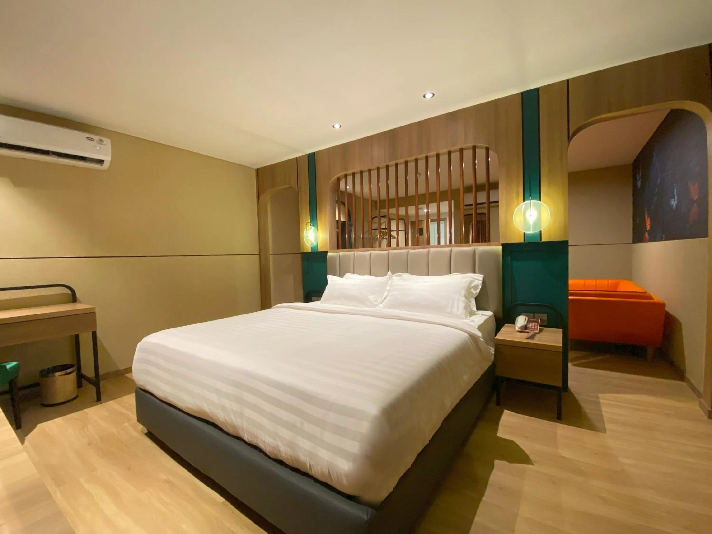 Bed in Alltrue Hotel Tanjungpinang Bintan