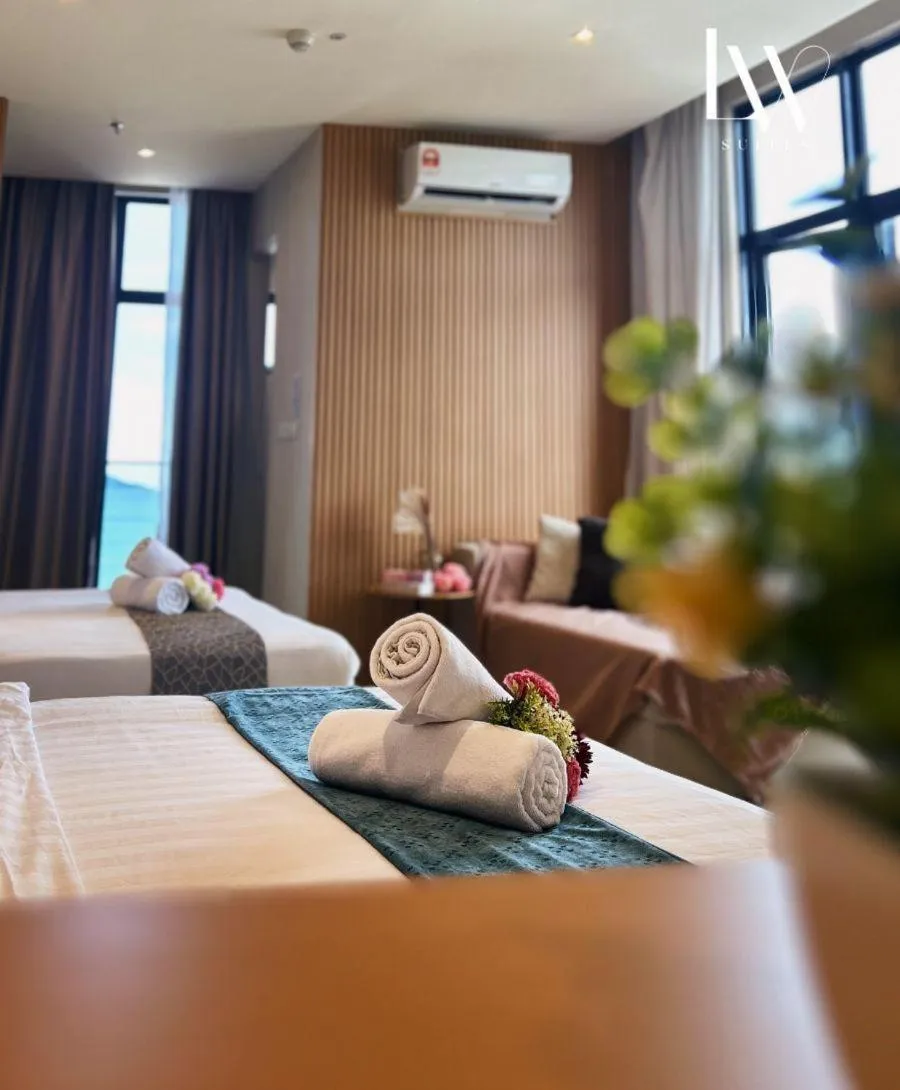 Bed in The Shore Kota Kinabalu City Centre by LW Suites