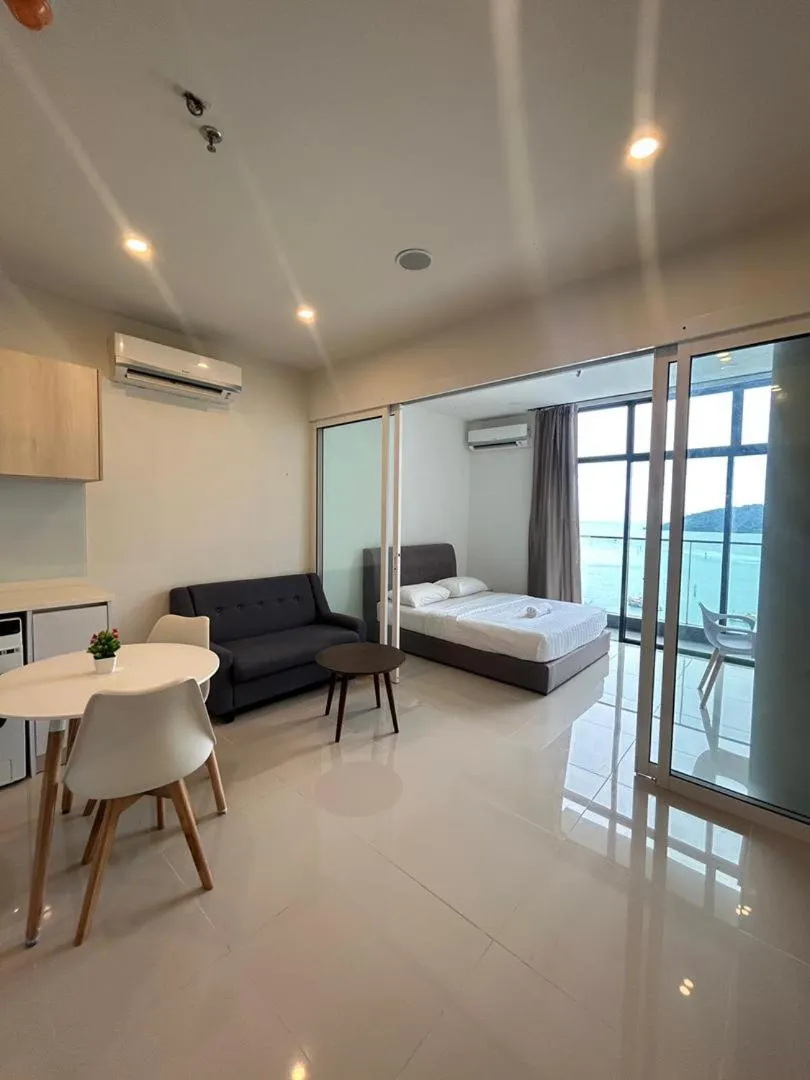 Bed in The Shore Kota Kinabalu City Centre by LW Suites