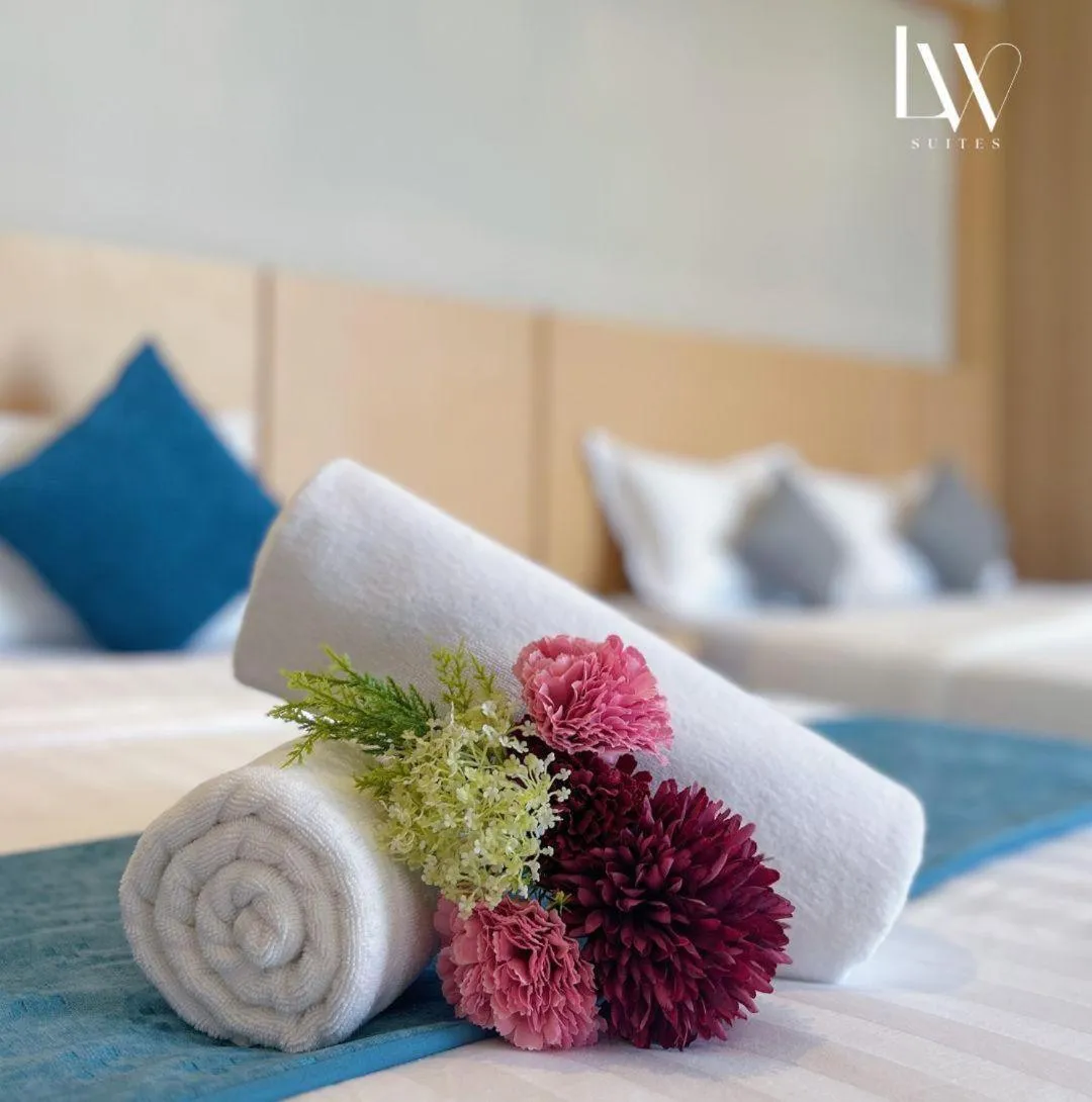 Bed in The Shore Kota Kinabalu City Centre by LW Suites