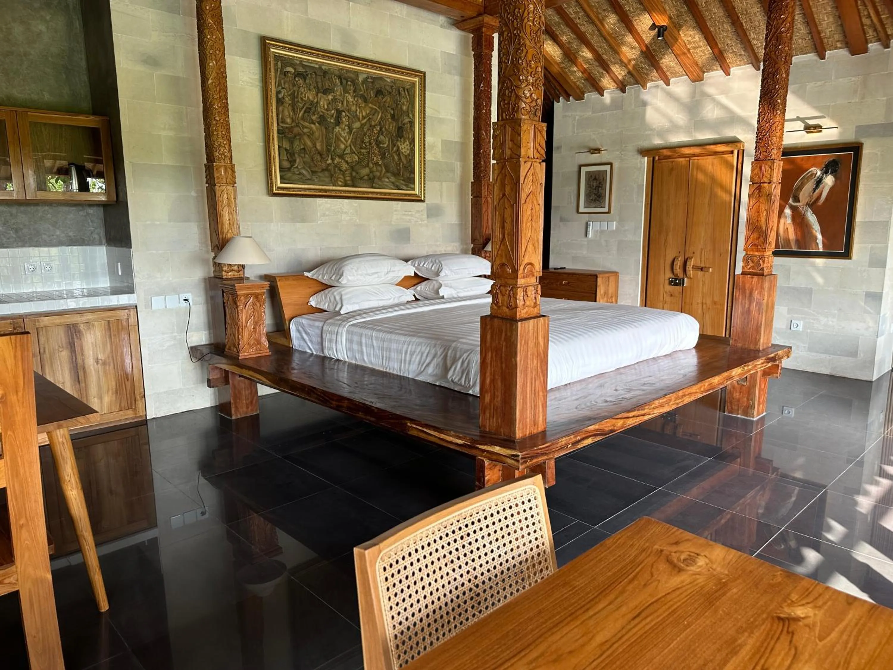 Living room, Bed in GRIYA KCB VILLA