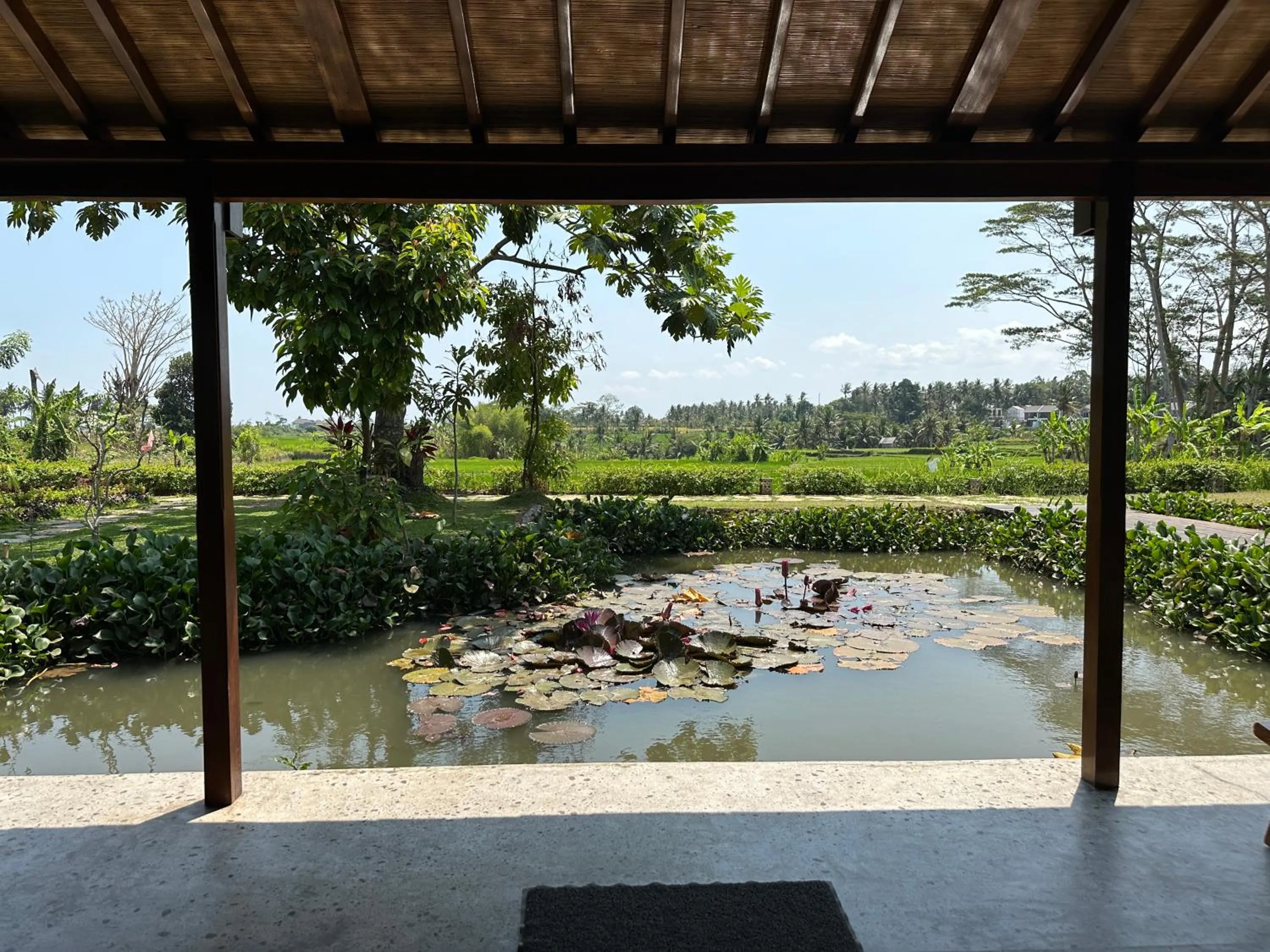 Garden view in GRIYA KCB VILLA