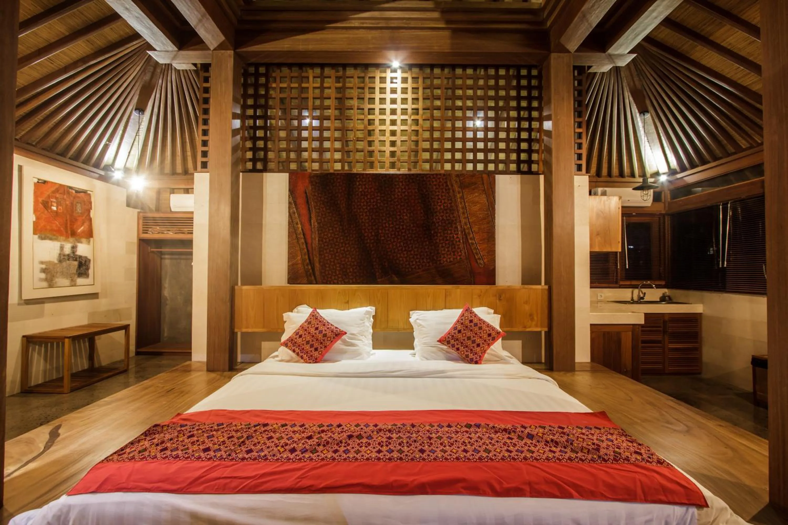 Bed in GRIYA KCB VILLA