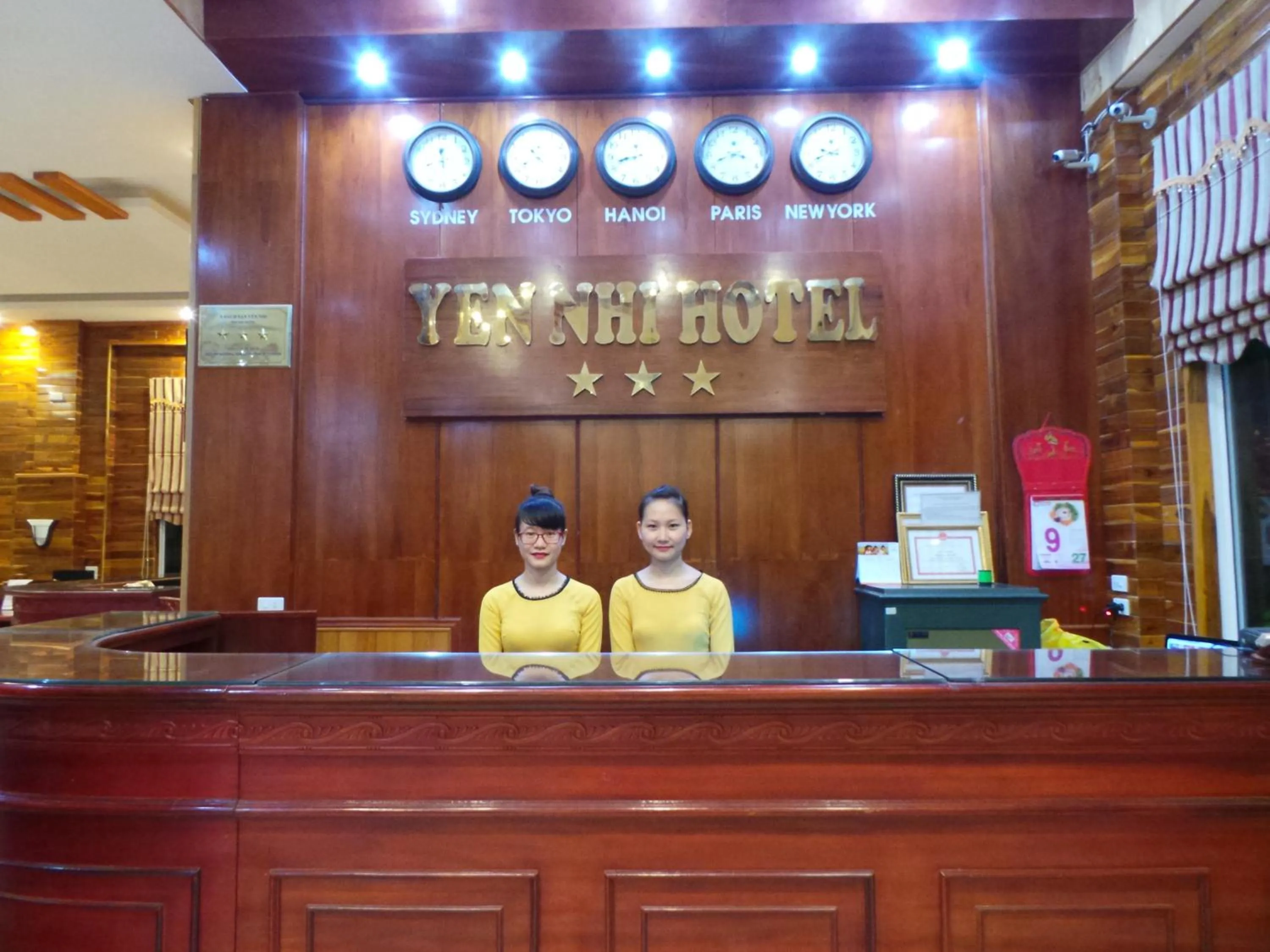 Lobby or reception in Yen Nhi Hotel Ninh Binh