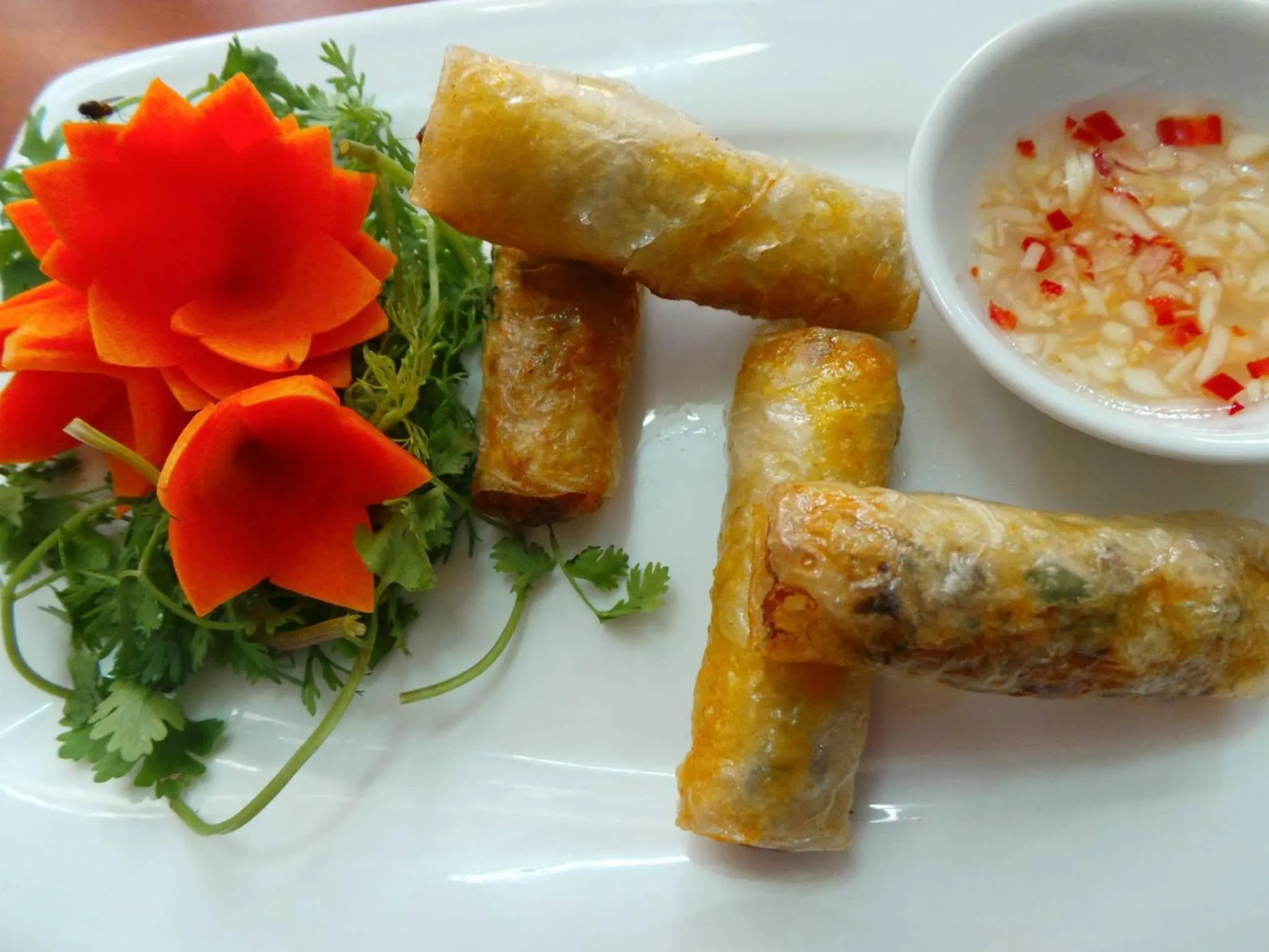 Food in Yen Nhi Hotel Ninh Binh