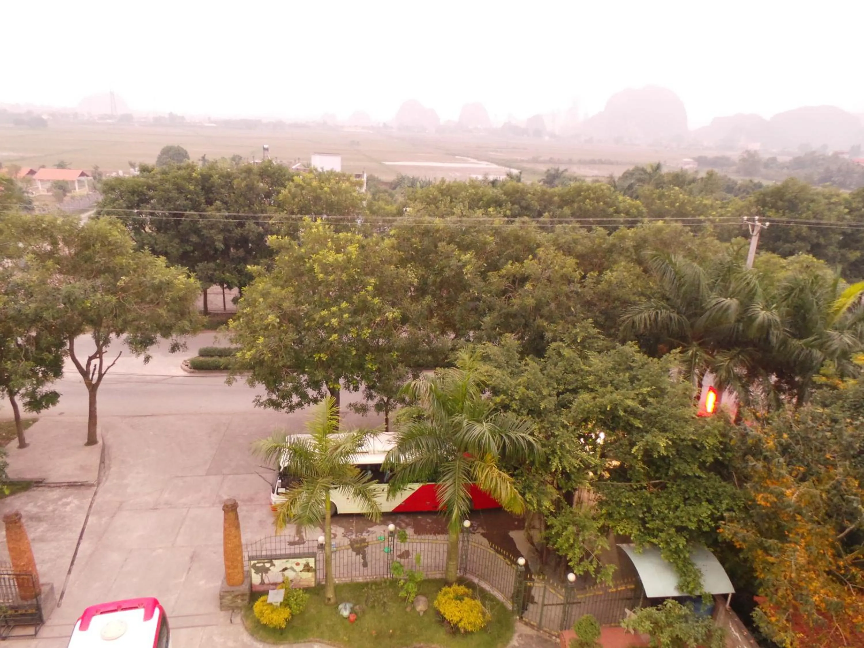 Mountain view in Yen Nhi Hotel Ninh Binh