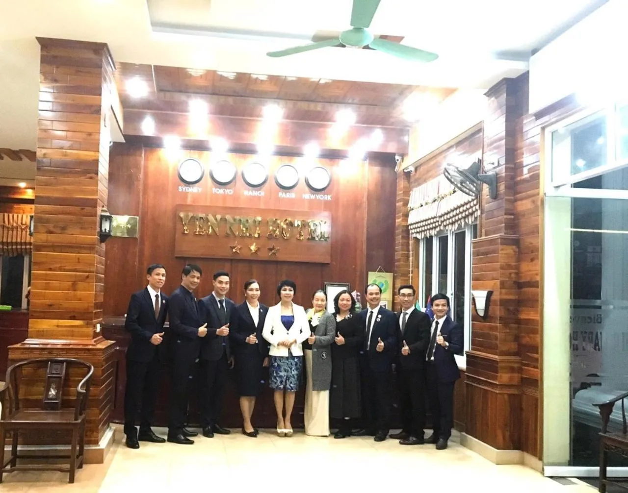 Lobby or reception in Yen Nhi Hotel Ninh Binh