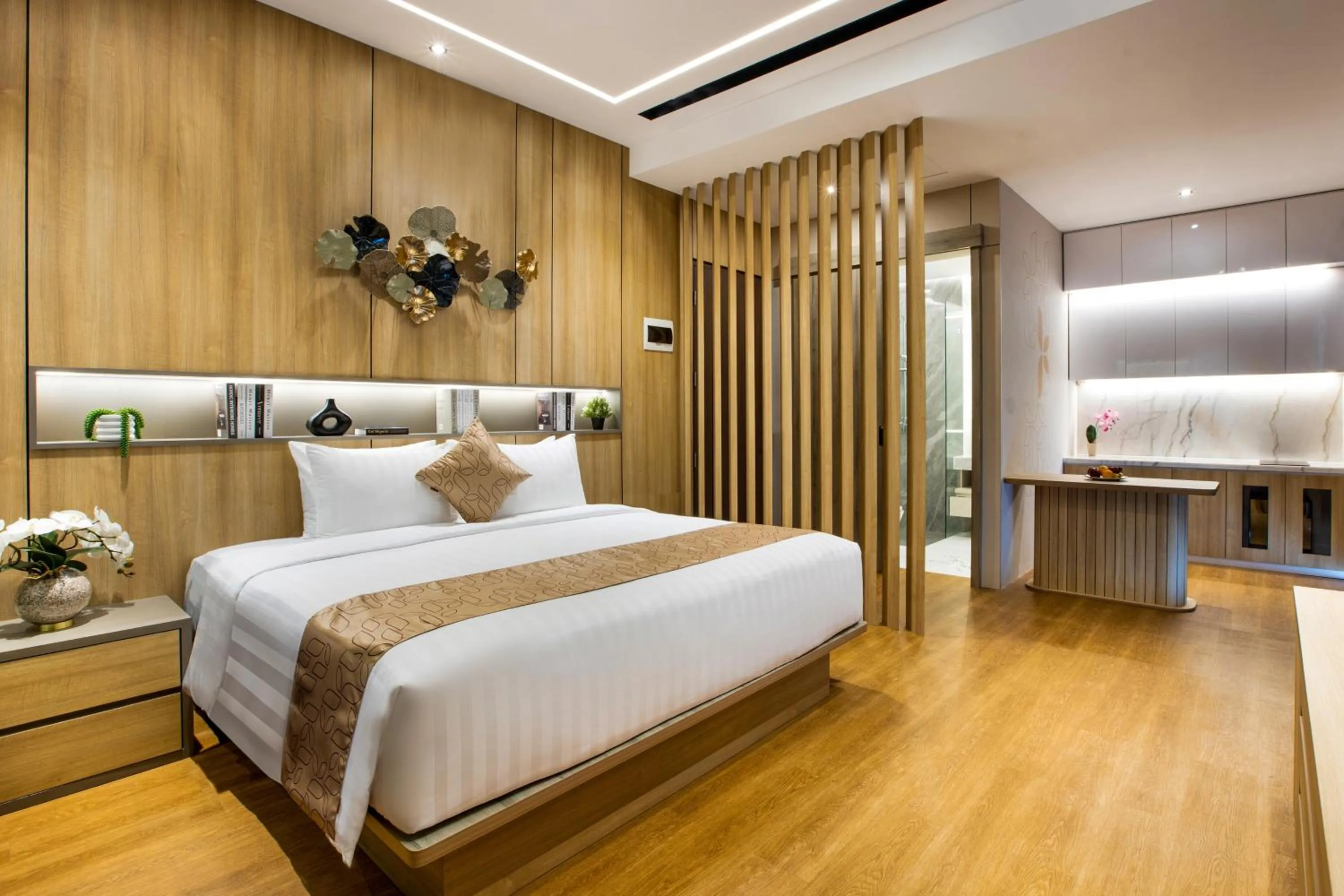 Bedroom, Bed in Kinaralana Hotel Yogyakarta