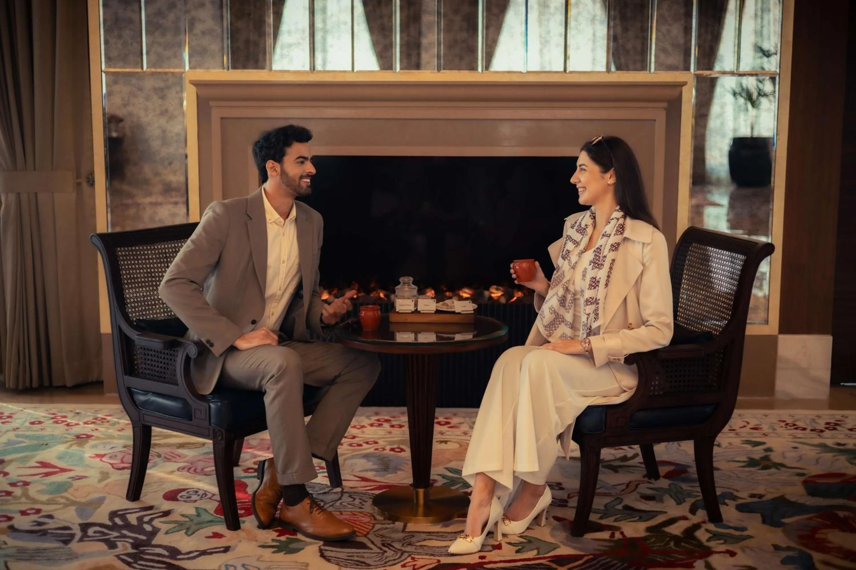 Lobby or reception in Radisson Collection Hotel & Spa, Riverfront Srinagar