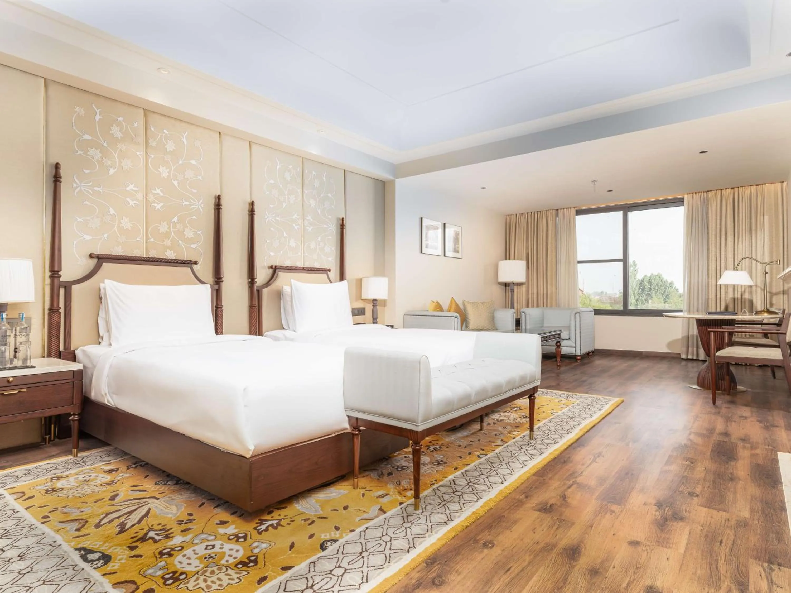 Bedroom, Bed in Radisson Collection Hotel & Spa, Riverfront Srinagar