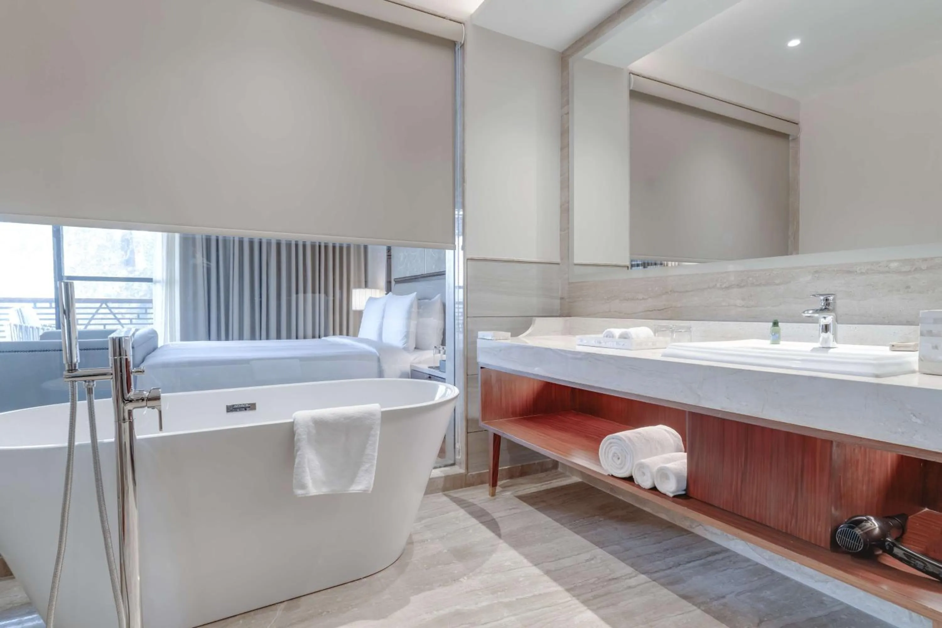 Bathroom in Radisson Collection Hotel & Spa, Riverfront Srinagar