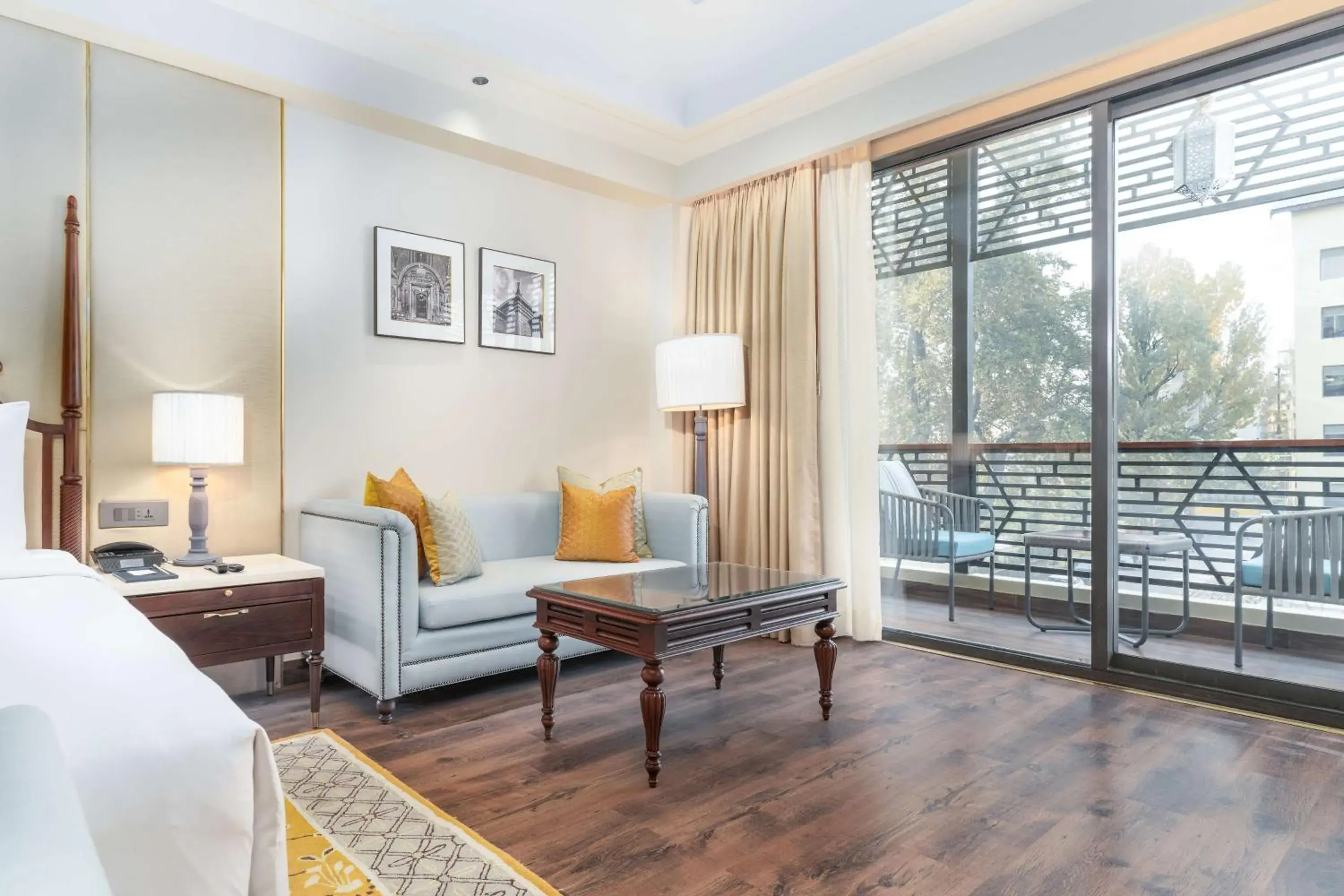 Collection Executive Room with Balcony in Radisson Collection Hotel & Spa, Riverfront Srinagar Collection Executive Room with Balcony in Radisson Collection Hotel & Spa, Riverfront Srinagar