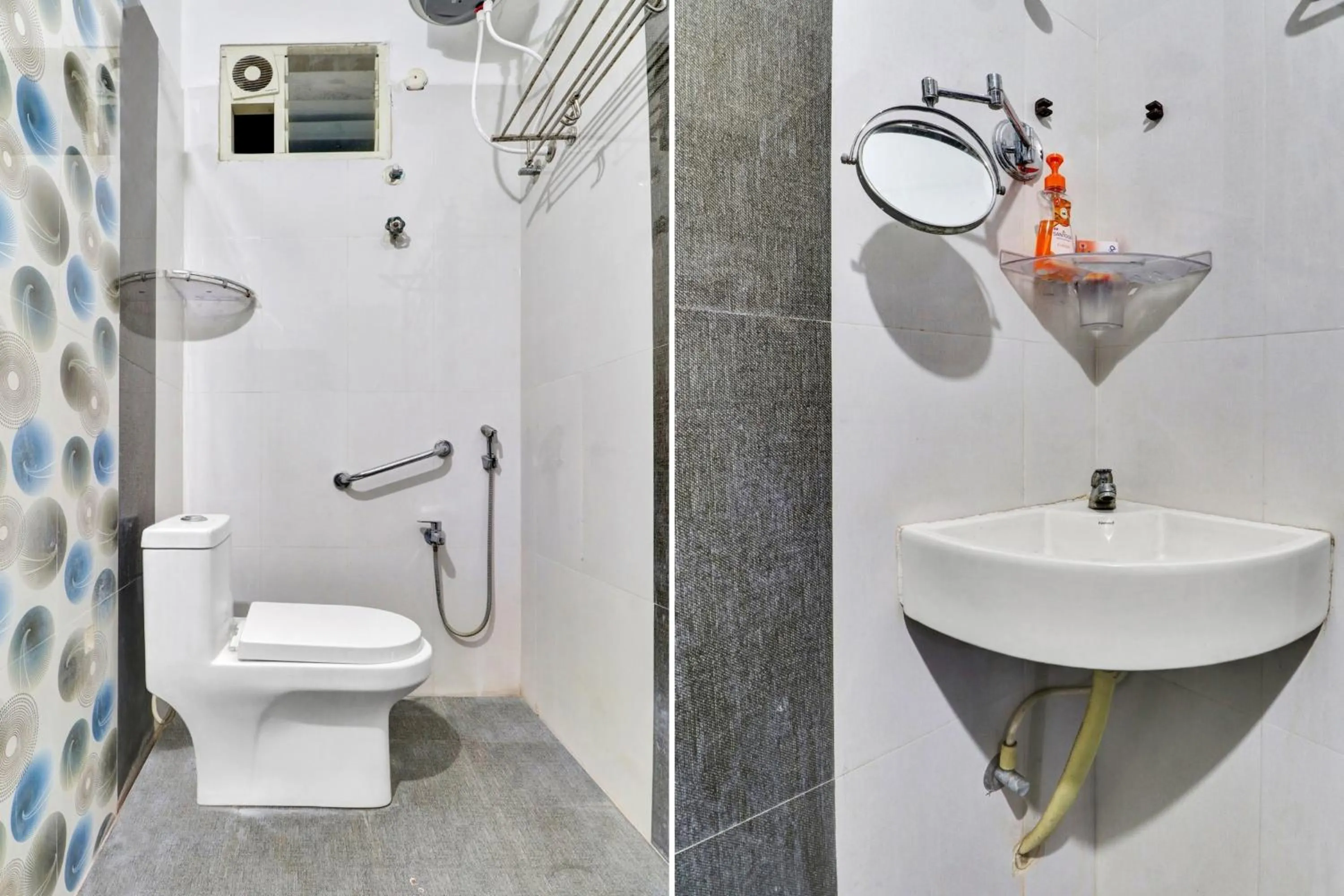 Bathroom in Hotel O SESHADRI HOMESTAY