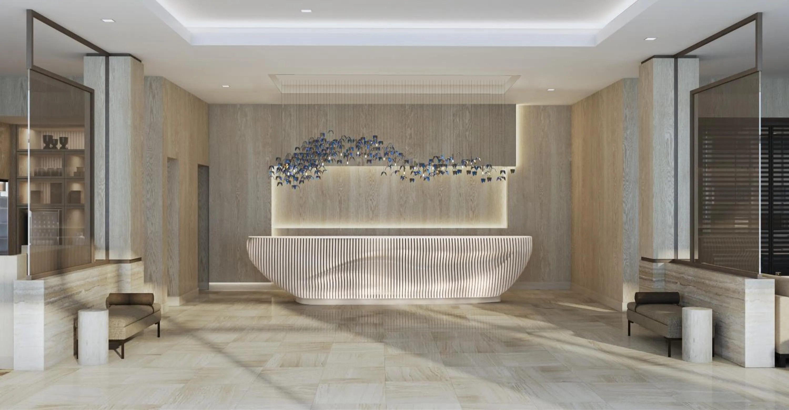 Lobby or reception in AC Hotel by Marriott Jacksonville St Johns Town Center