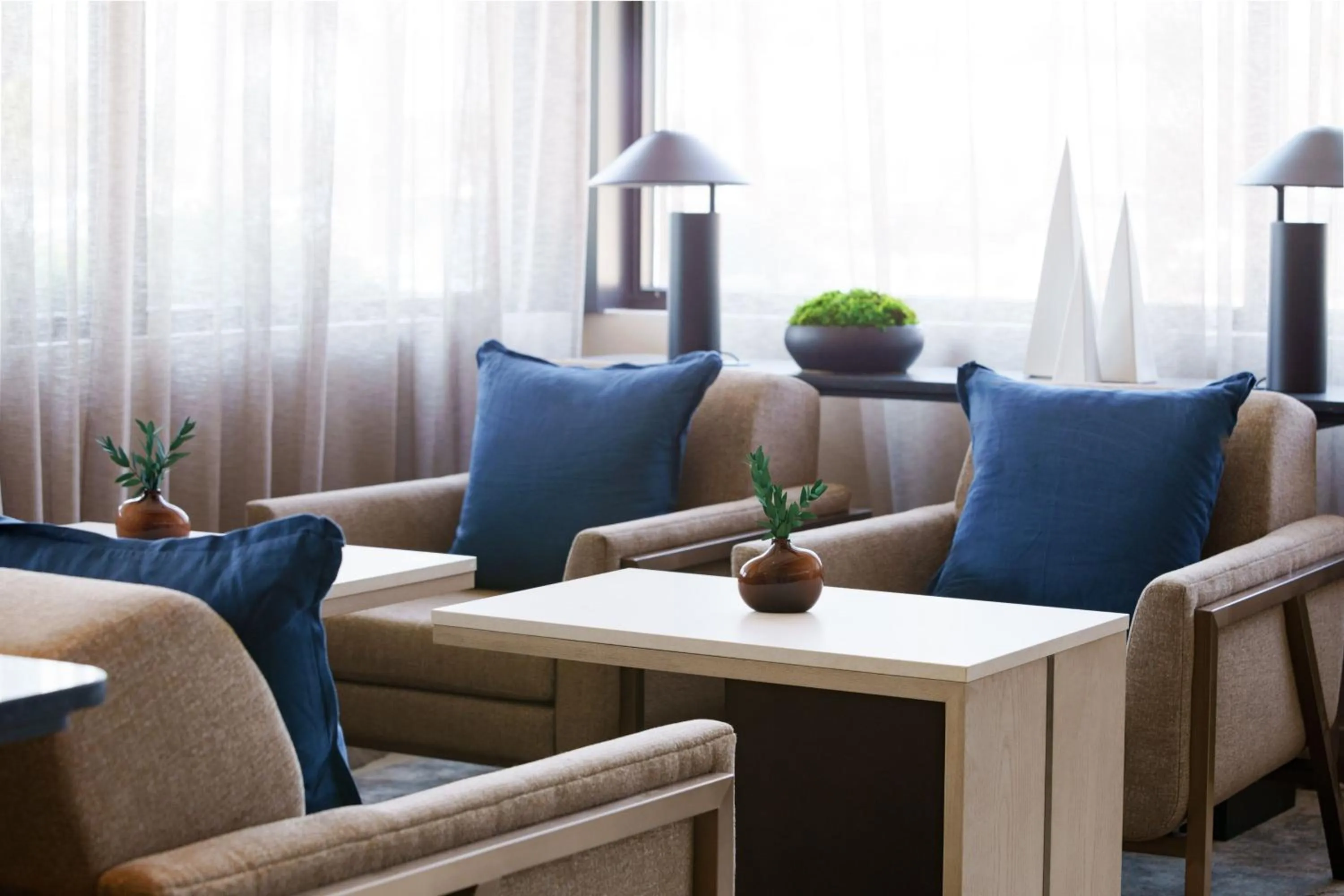 Lobby or reception in AC Hotel by Marriott Jacksonville St Johns Town Center