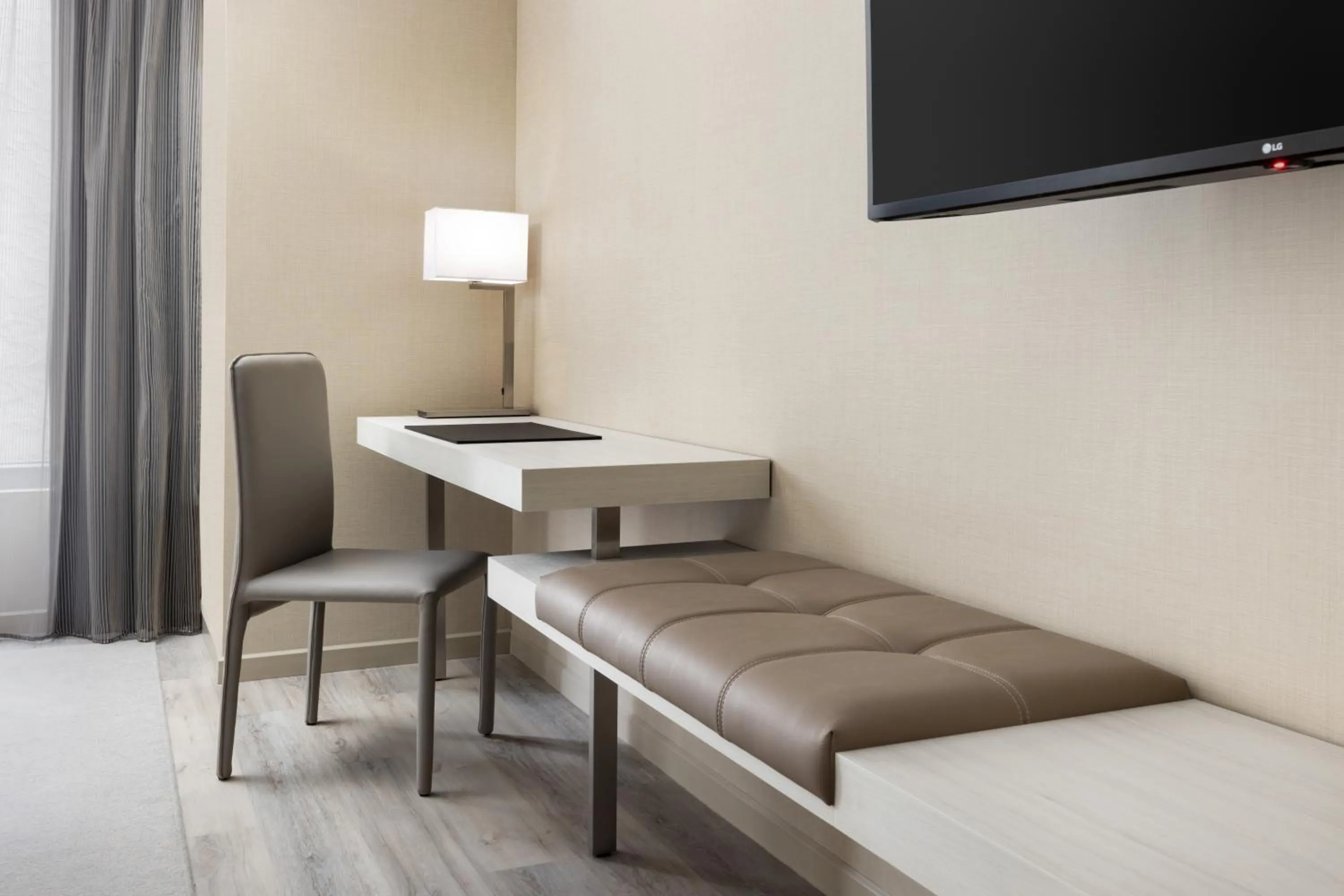 Bedroom in AC Hotel by Marriott Jacksonville St Johns Town Center