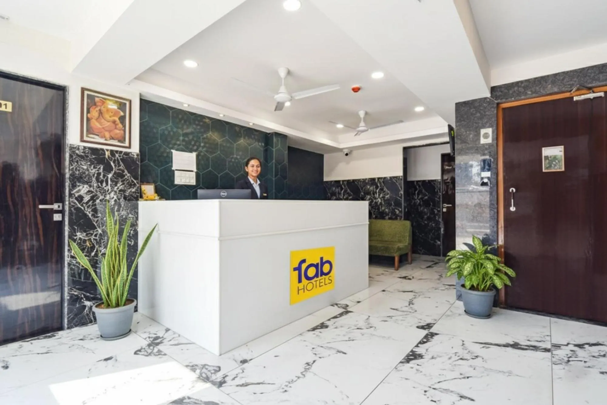 Lobby or reception in Via Shri Krishna