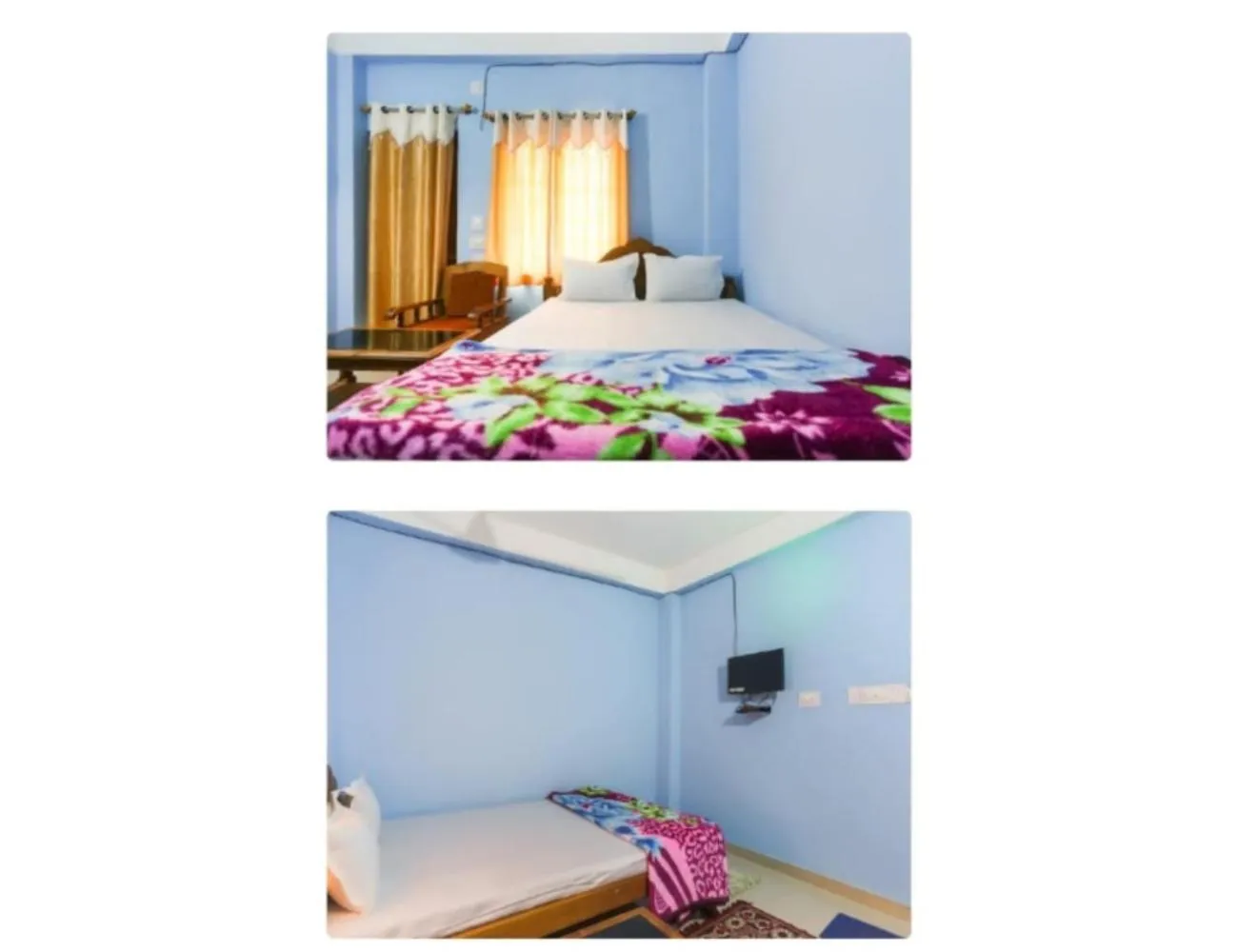 View (from property/room), Bed in Hotel Patra Palace, Konark