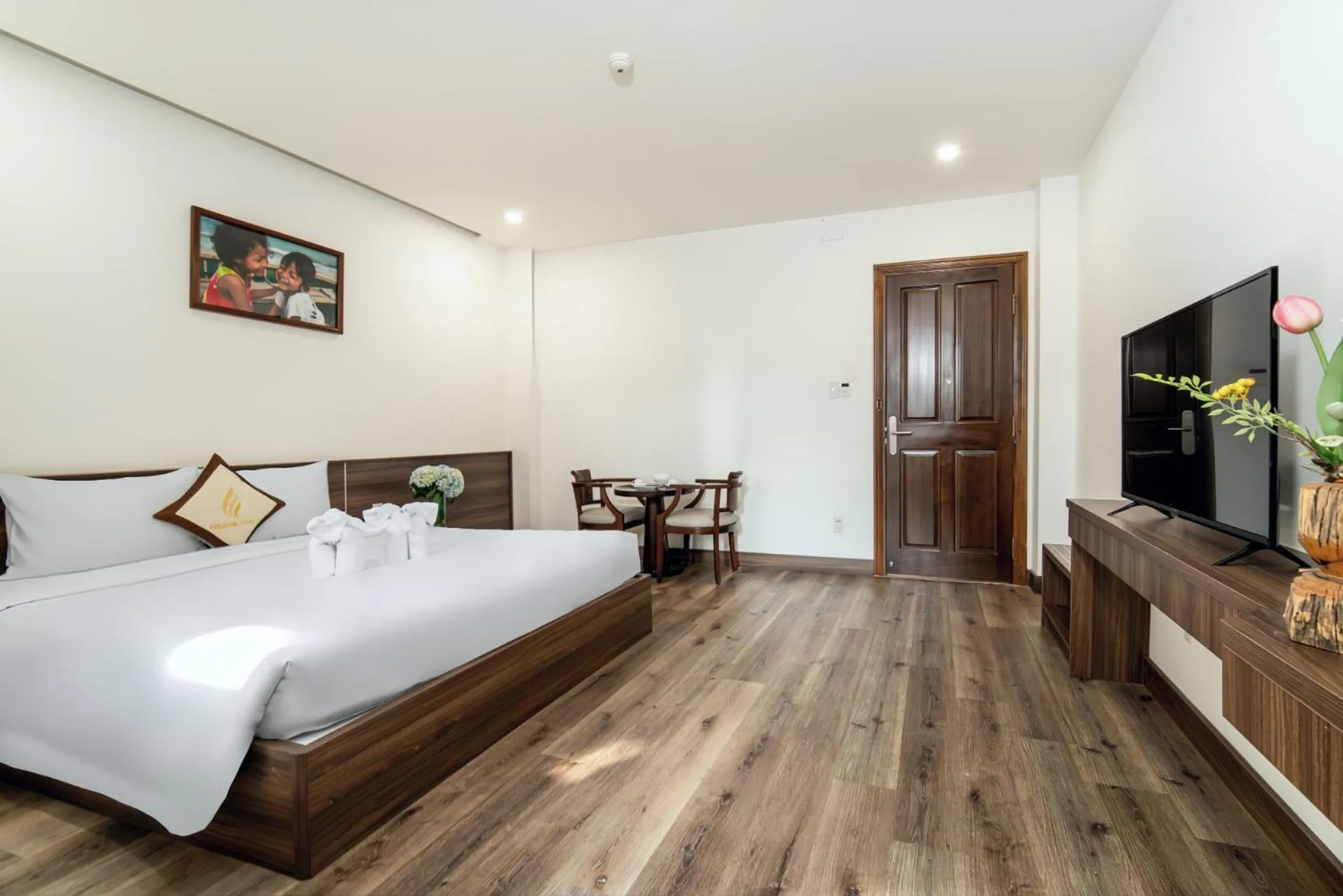 Bedroom in Hoang Linh Riverside Hotel Danang