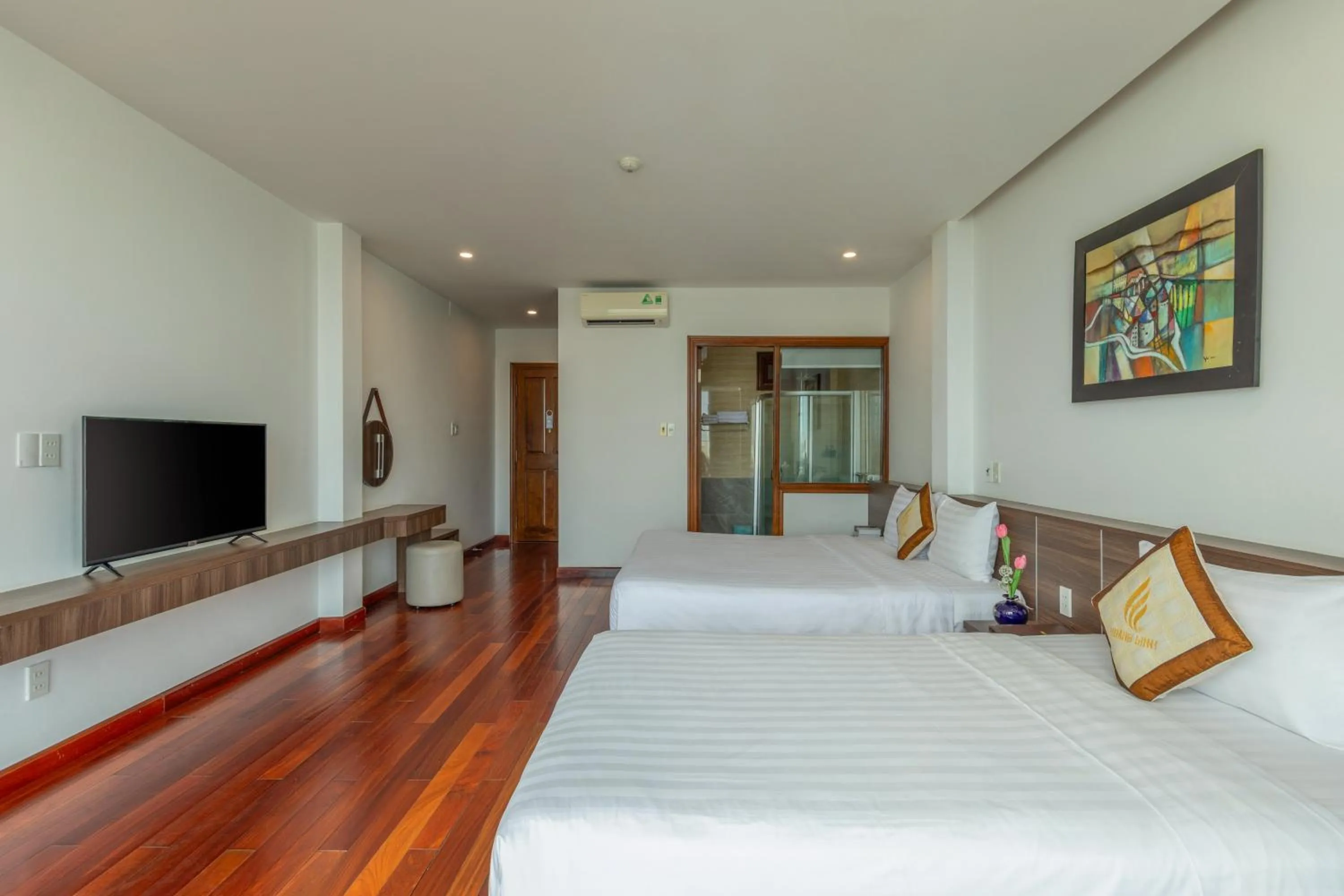 Bedroom in Hoang Linh Riverside Hotel Danang
