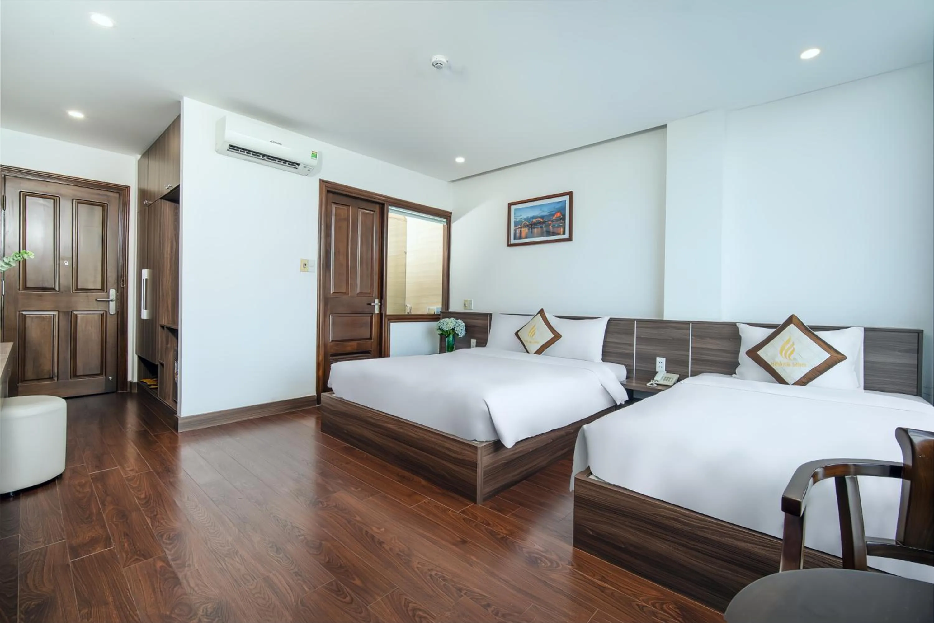 Bedroom in Hoang Linh Riverside Hotel Danang