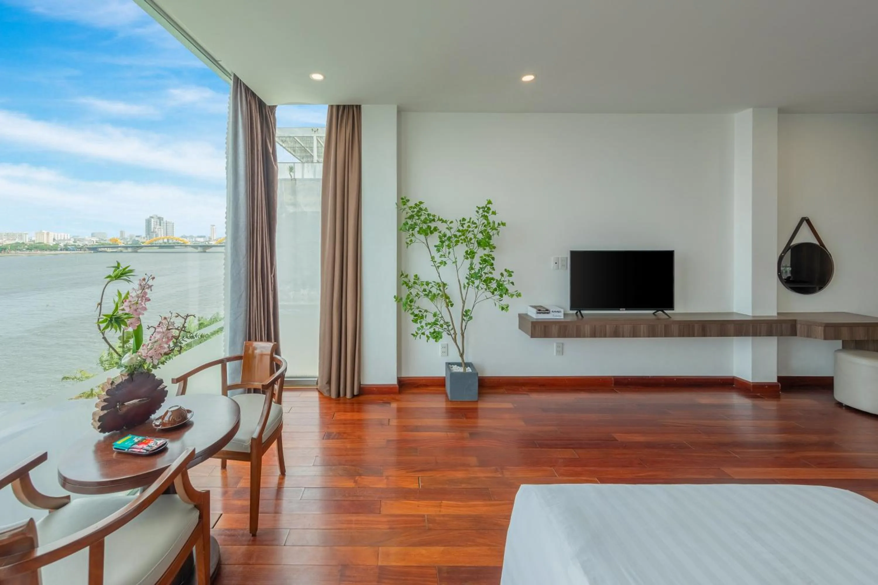 View (from property/room) in Hoang Linh Riverside Hotel Danang