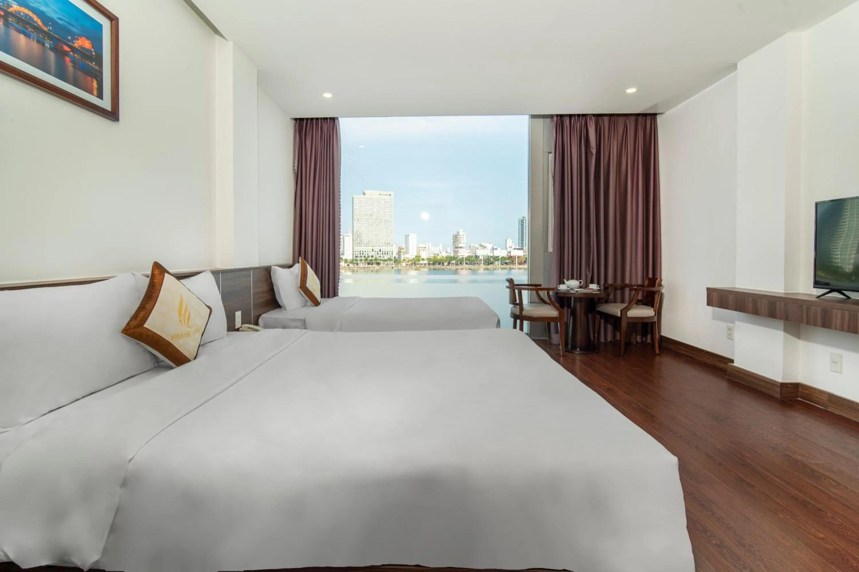 Bedroom in Hoang Linh Riverside Hotel Danang