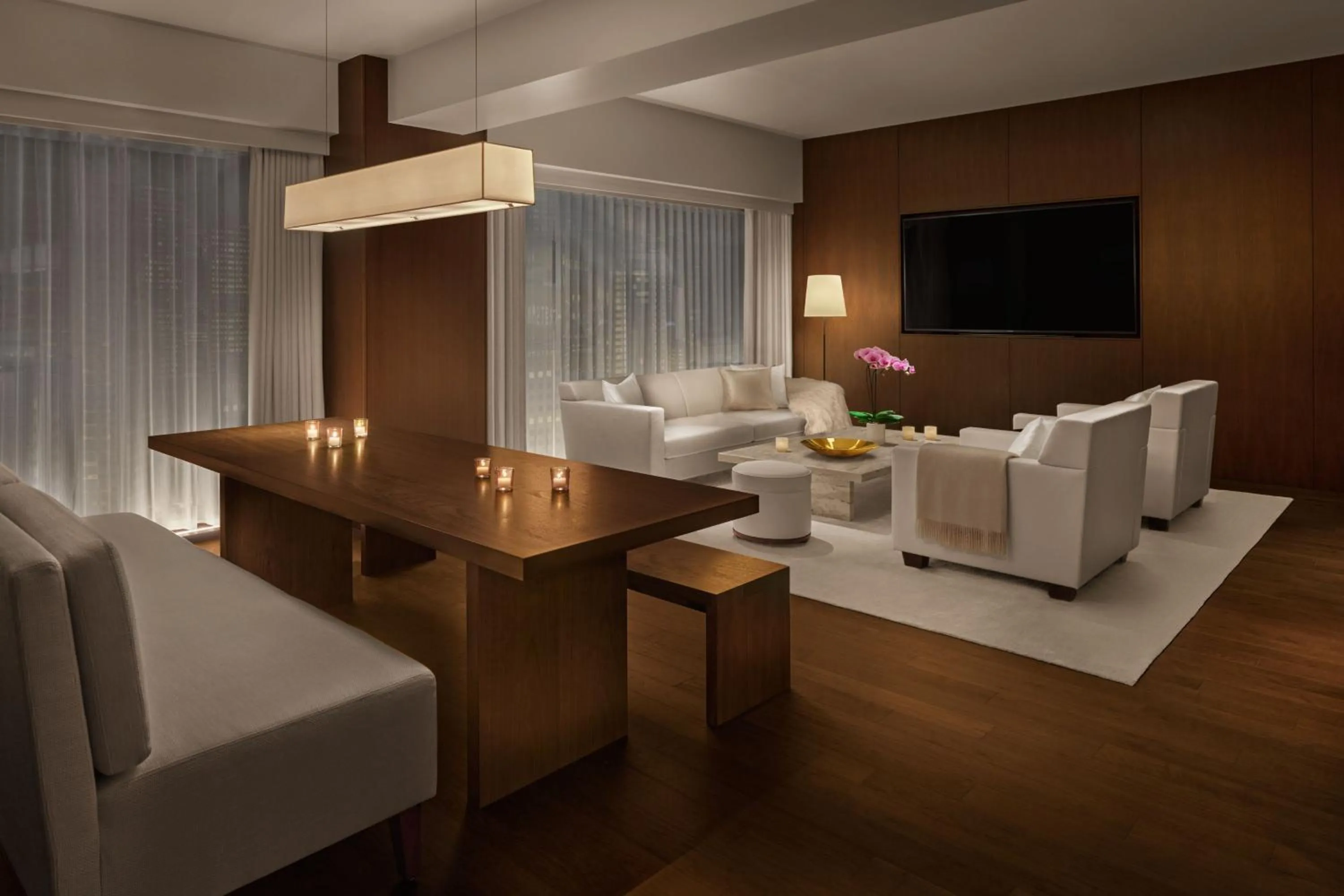 Living room in The Tokyo EDITION, Ginza