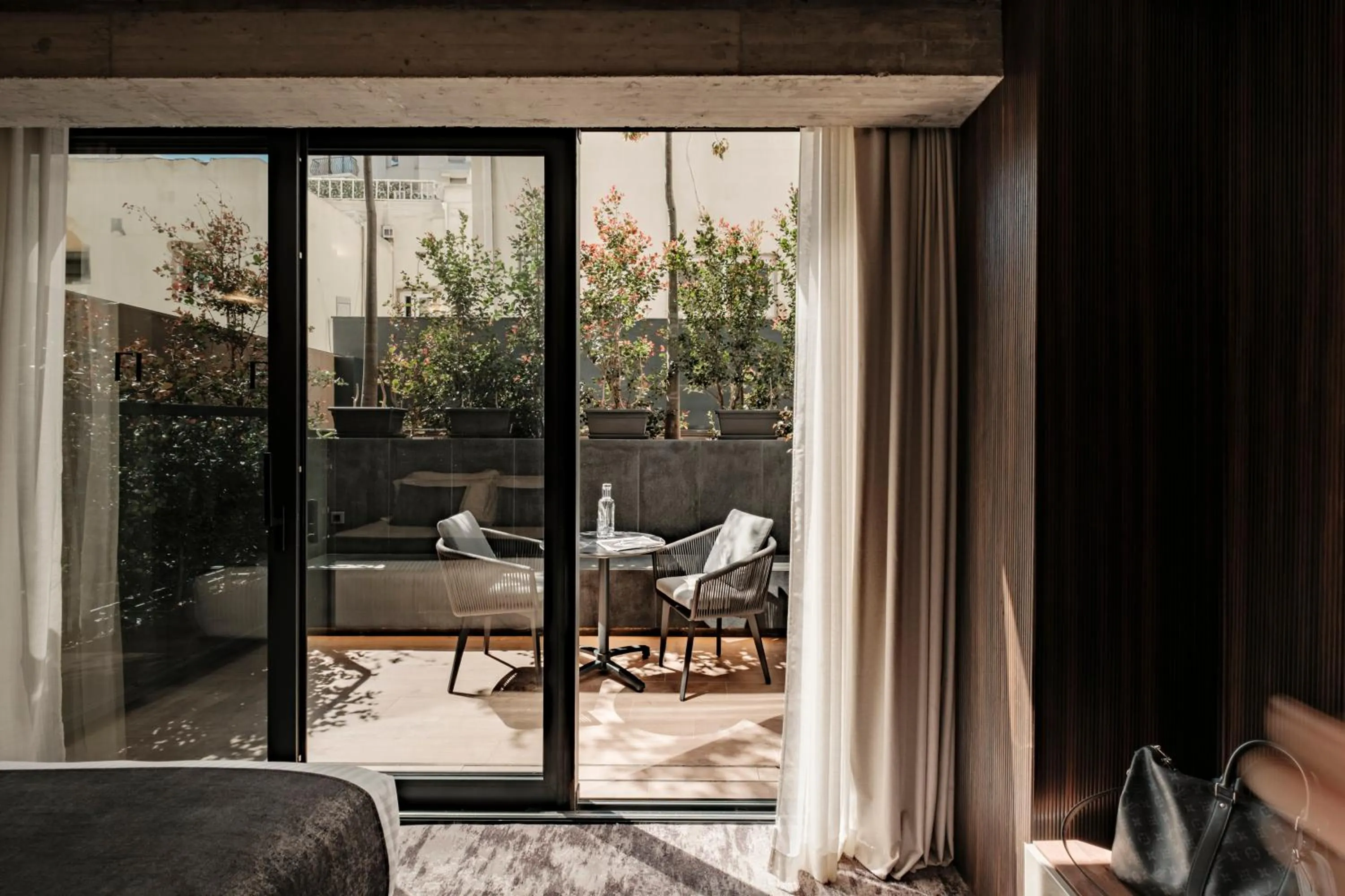 Patio in Fitch Hotel