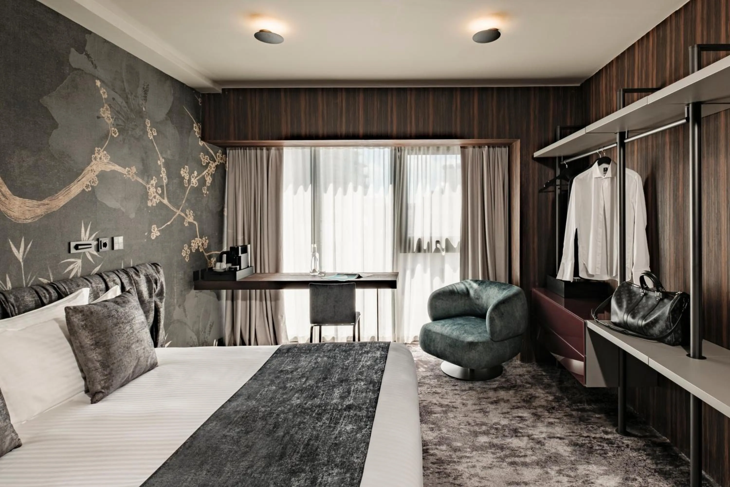 Photo of the whole room, Bed in Fitch Hotel