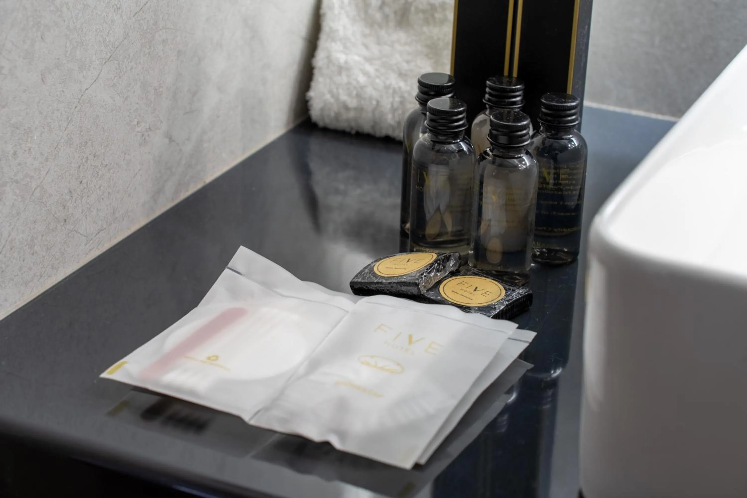 Shower in Five Hotel