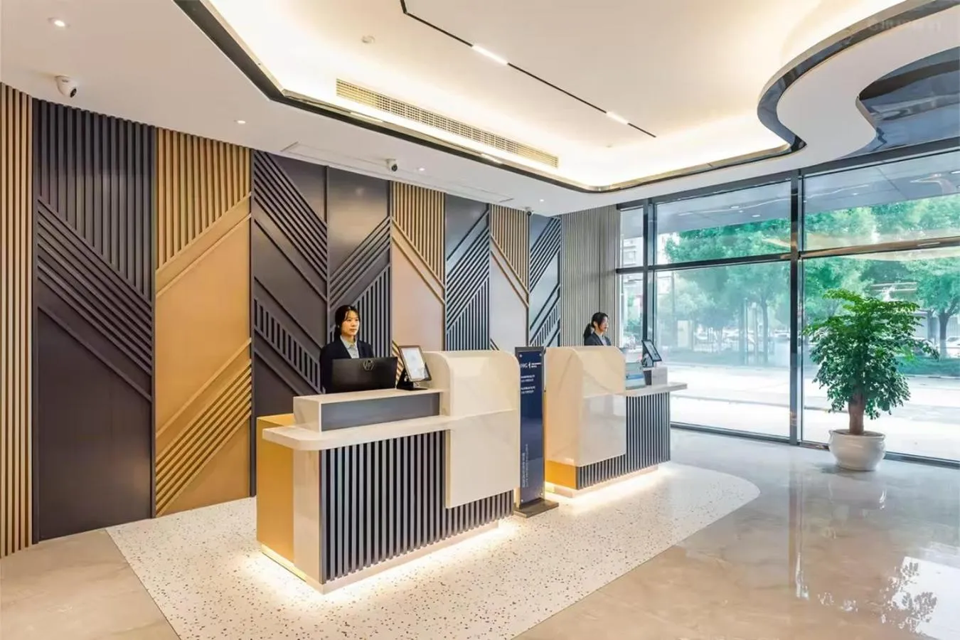 Lobby or reception in Holiday Inn Express Hangzhou Qianjiang CenturyCity by IHG