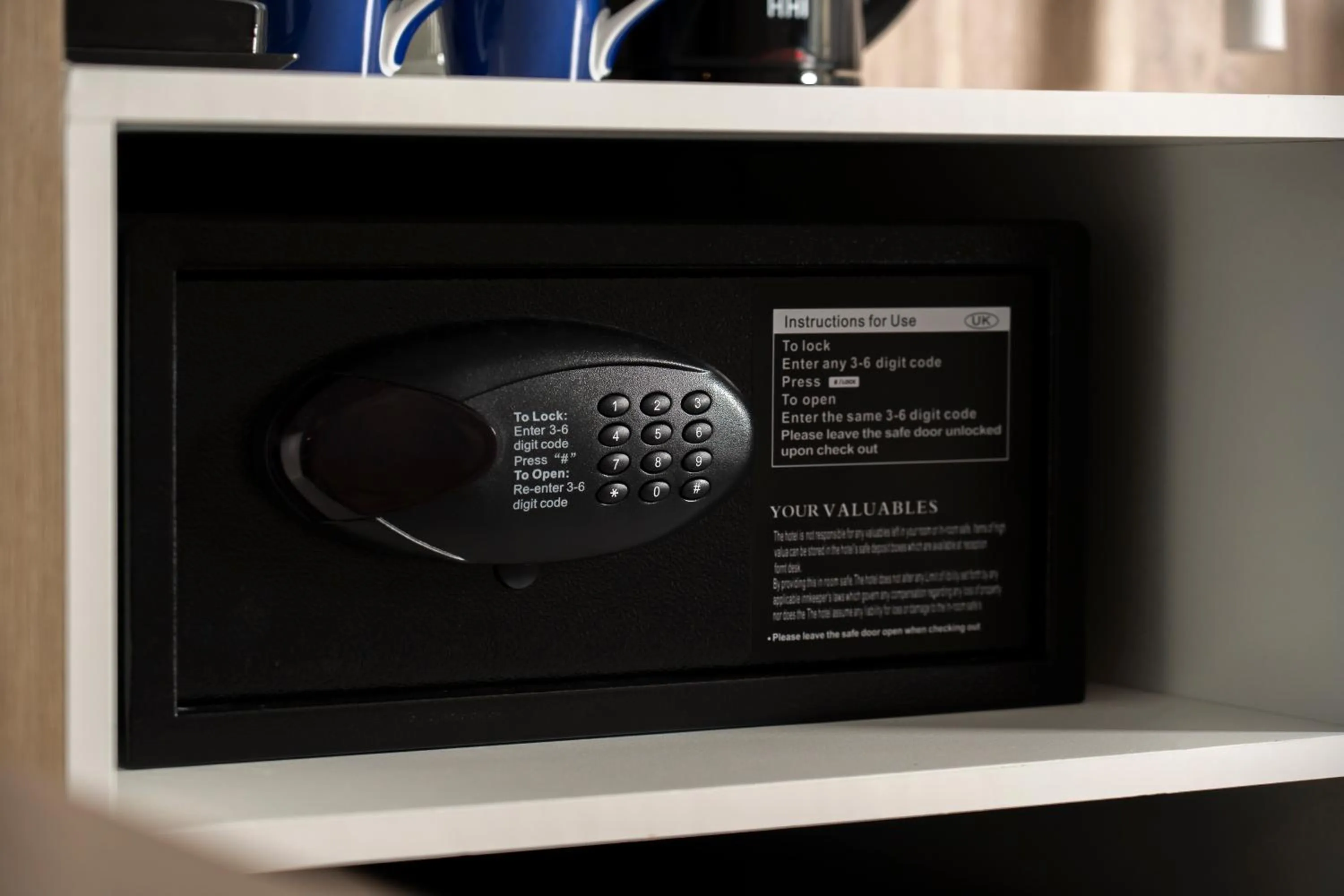 safe in Holiday Inn Express Rayong