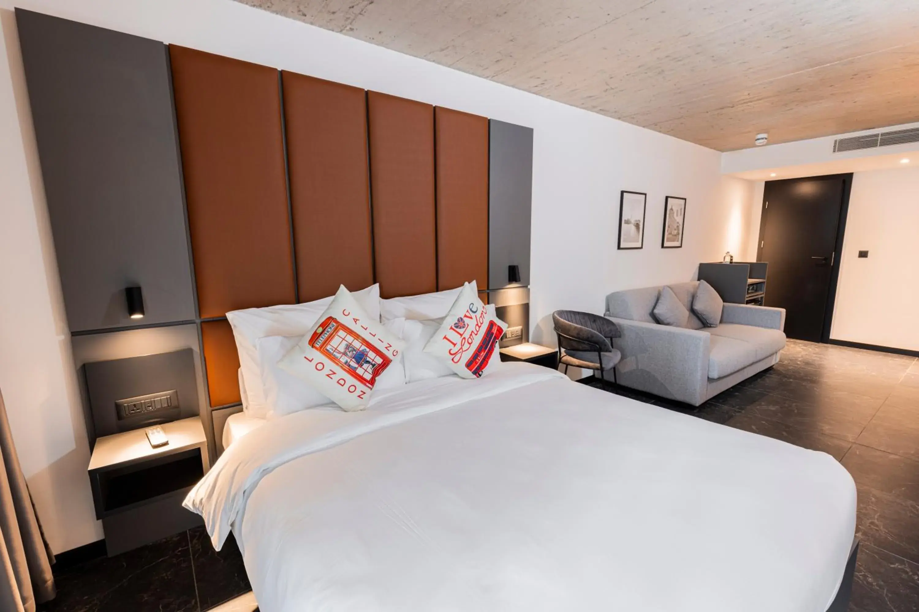 Queen Room with Balcony - single occupancy in The Londoner Hotel St. Julian's Queen Room with Balcony - single occupancy in The Londoner Hotel St. Julian's