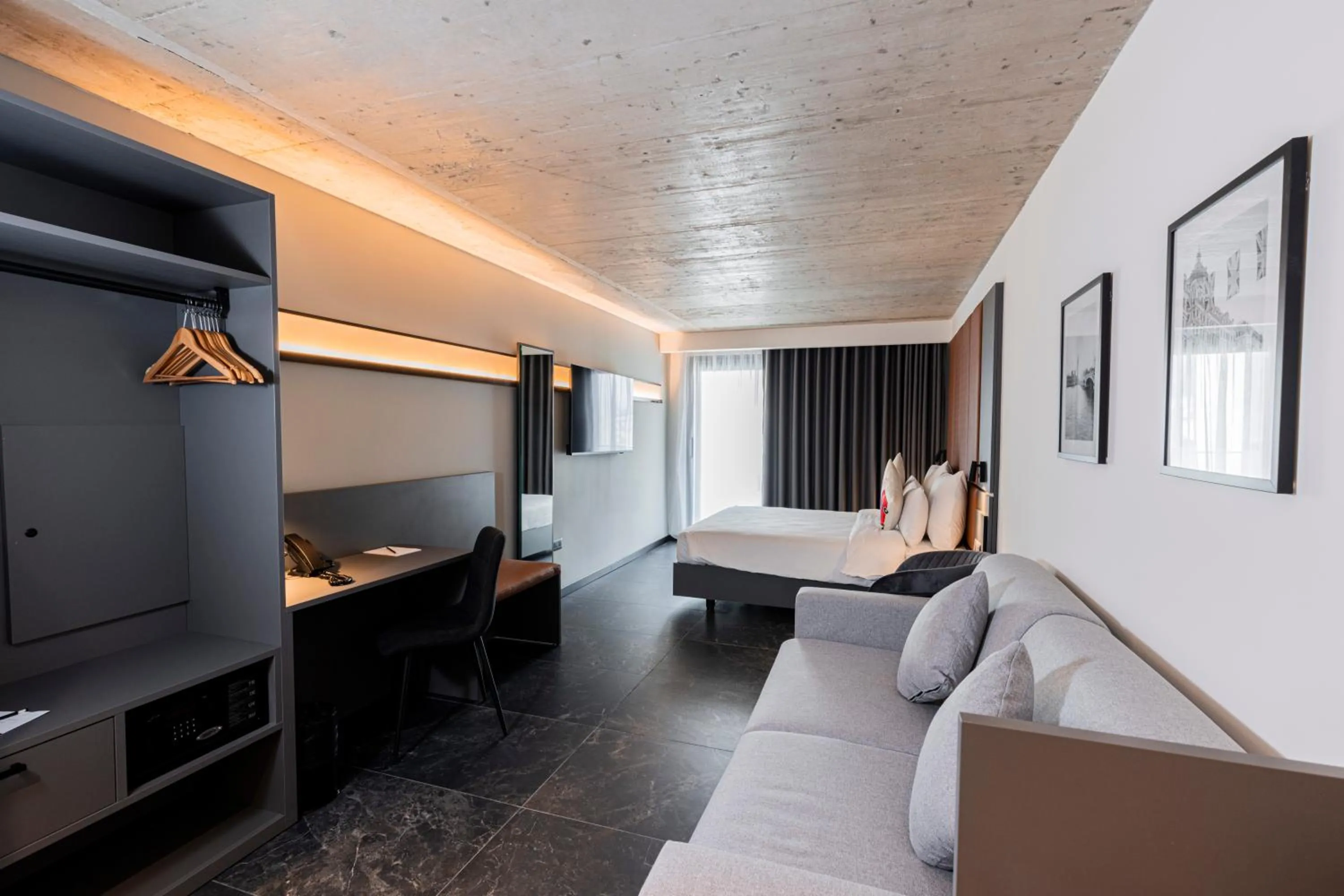 Seating area in The Londoner Hotel St. Julian's