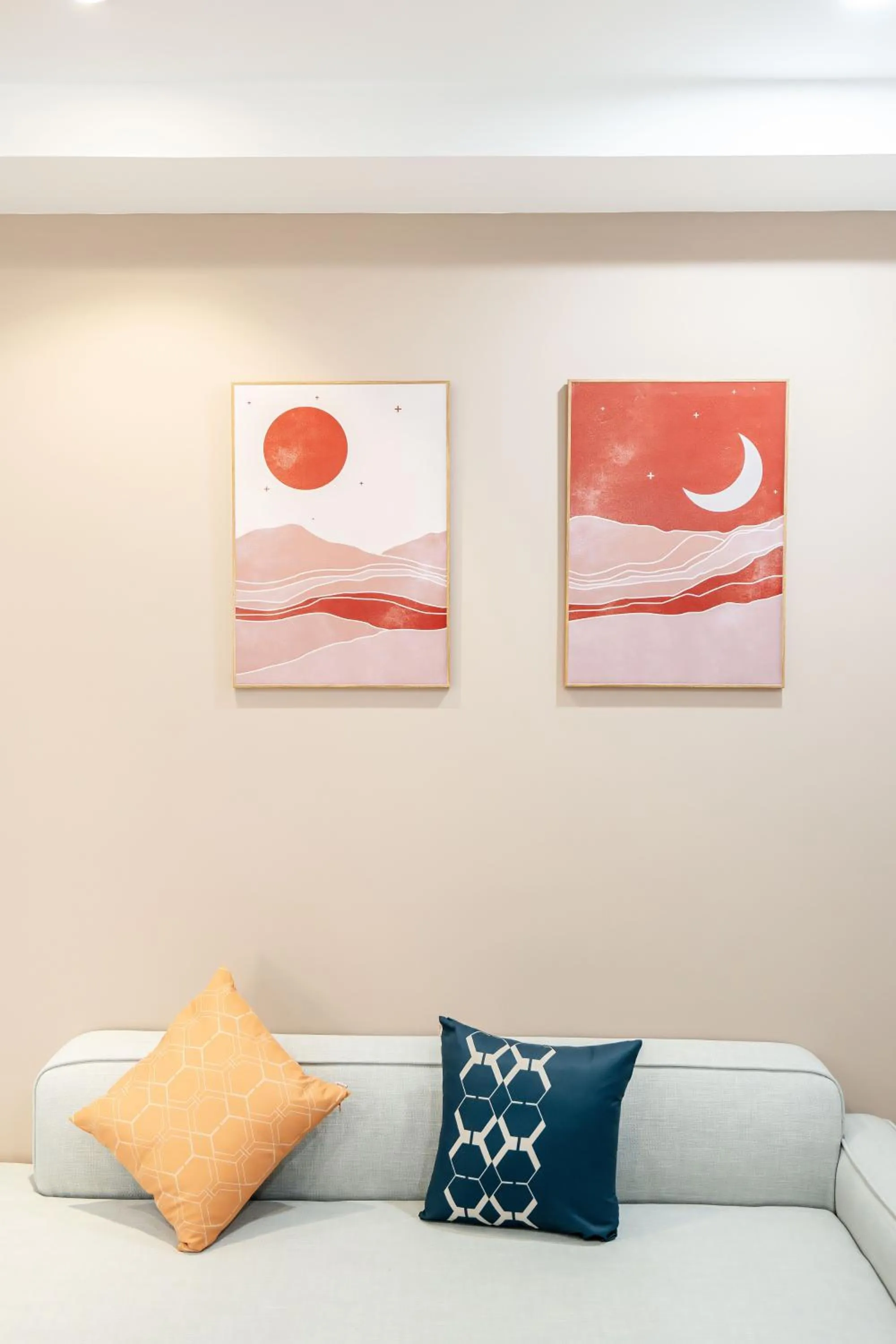 Decorative detail in FLESTA Núi Trúc