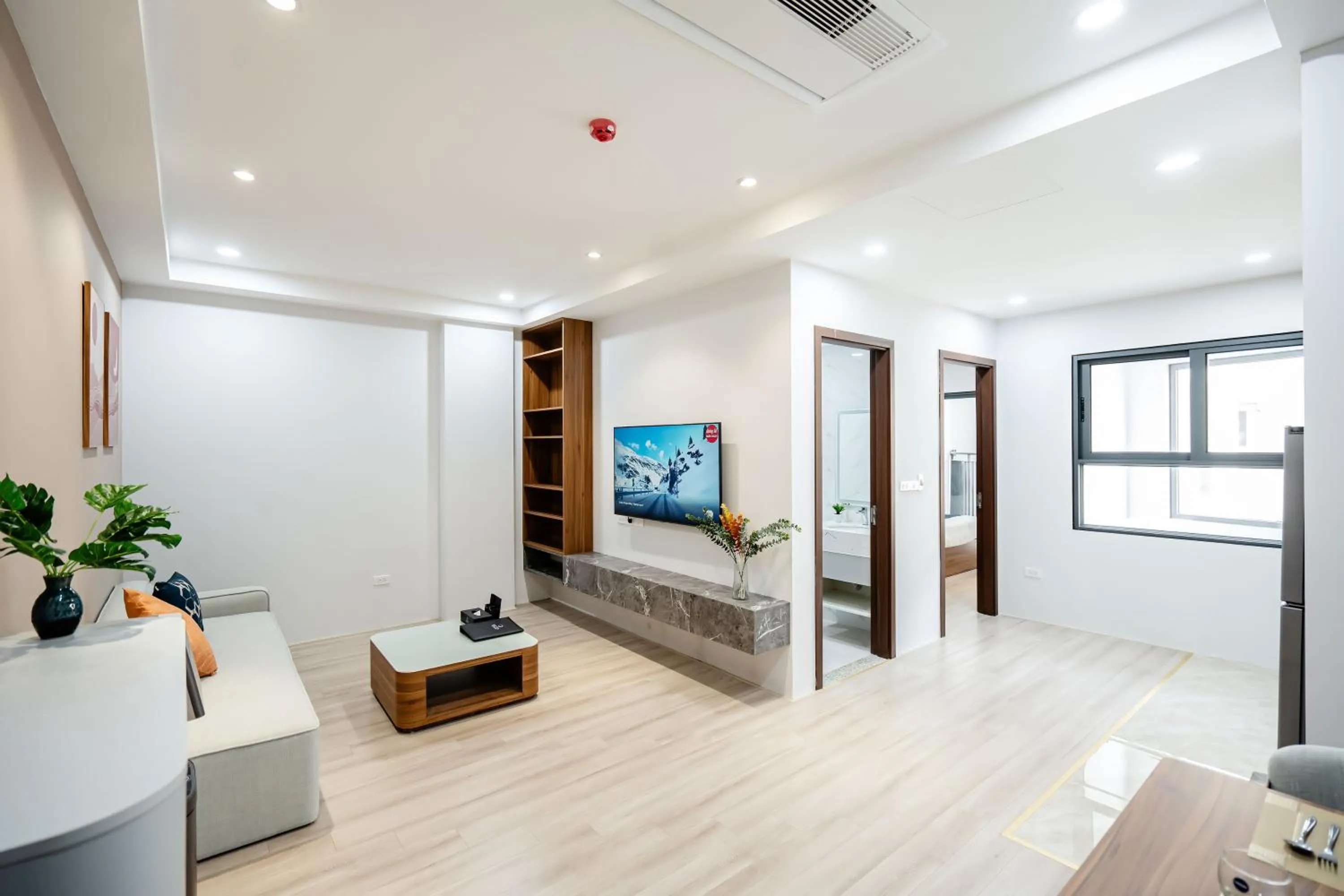 Living room in FLESTA Núi Trúc