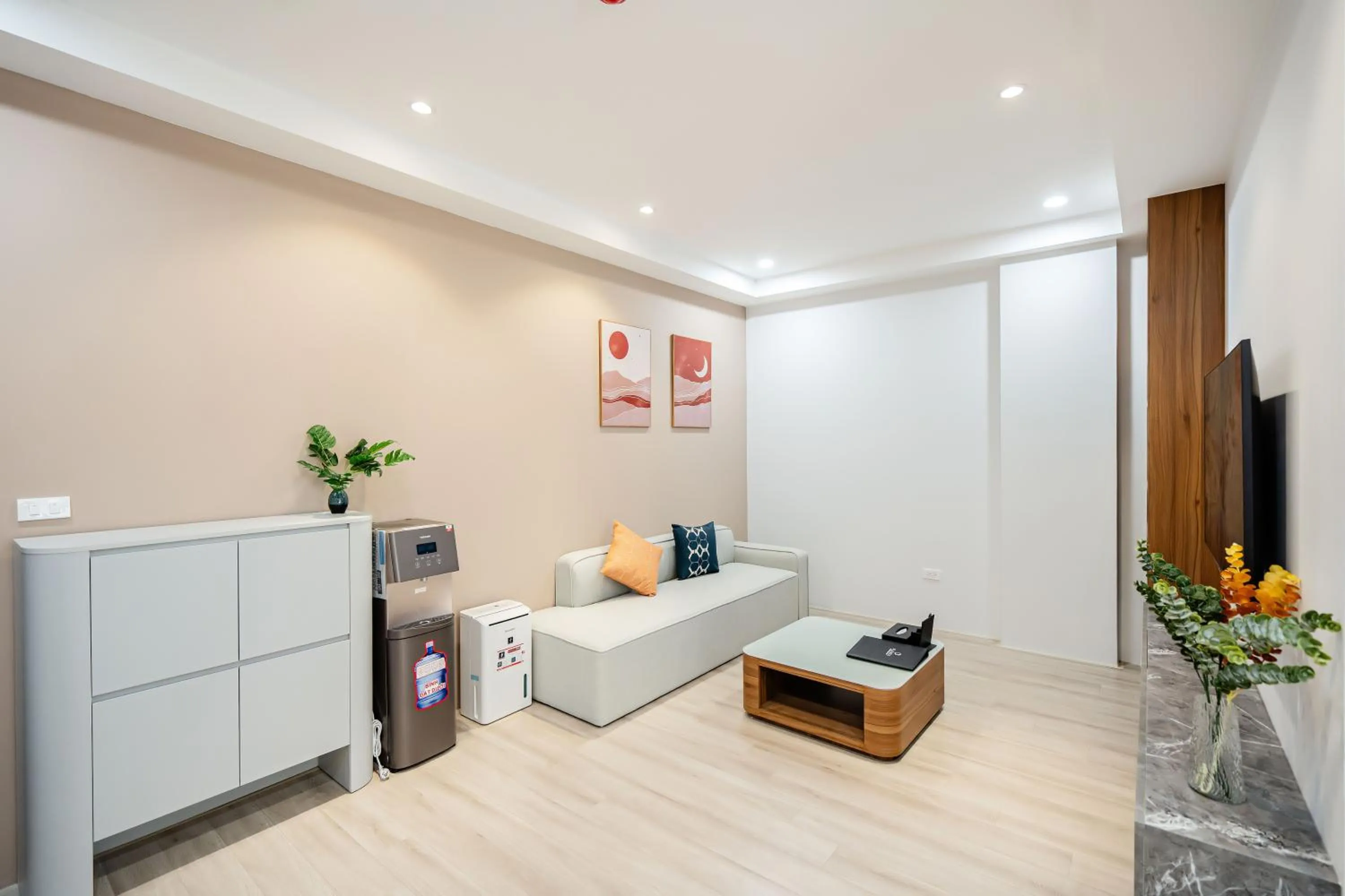 Living room in FLESTA Núi Trúc