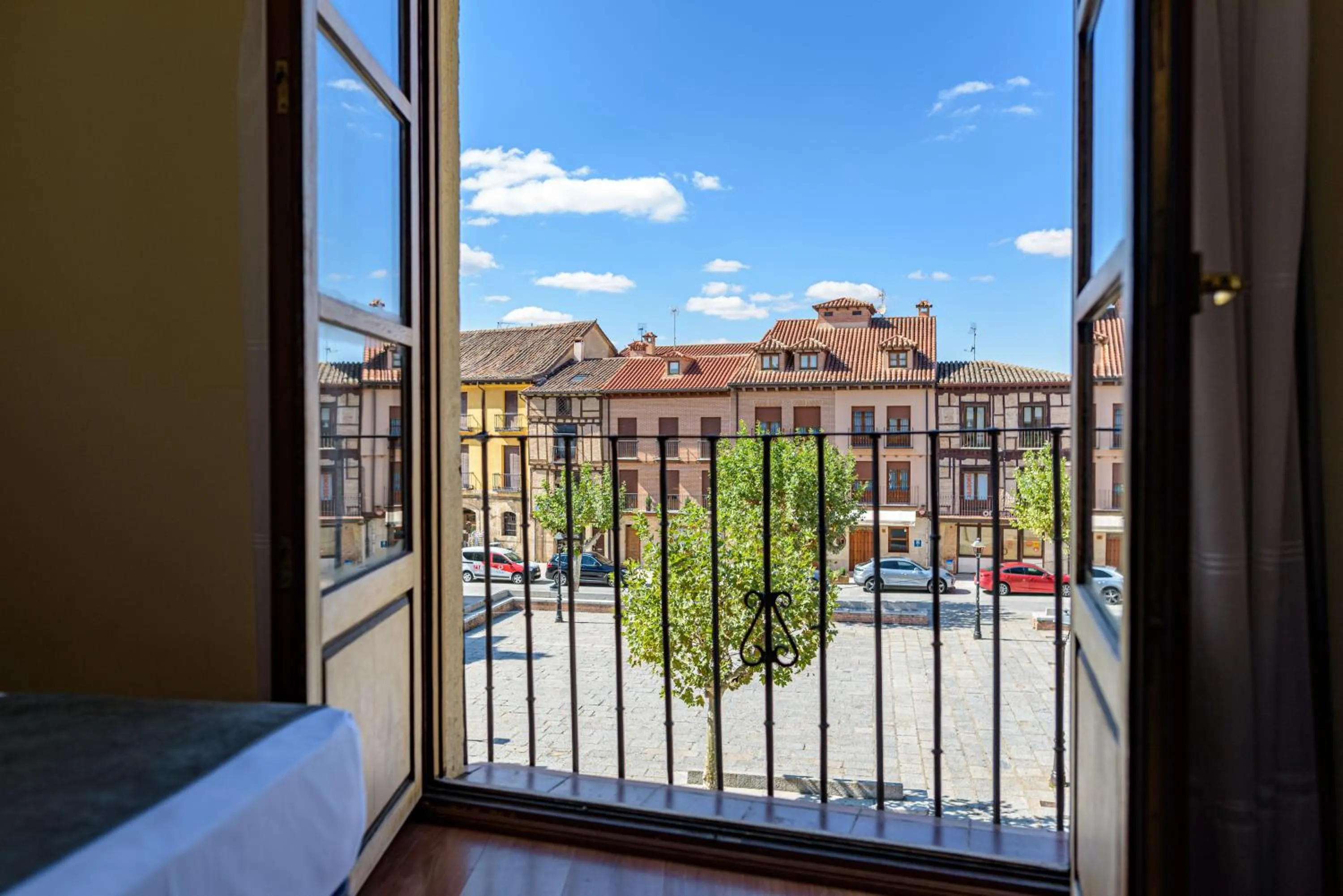 City view in Alda Plaza Mayor Toro