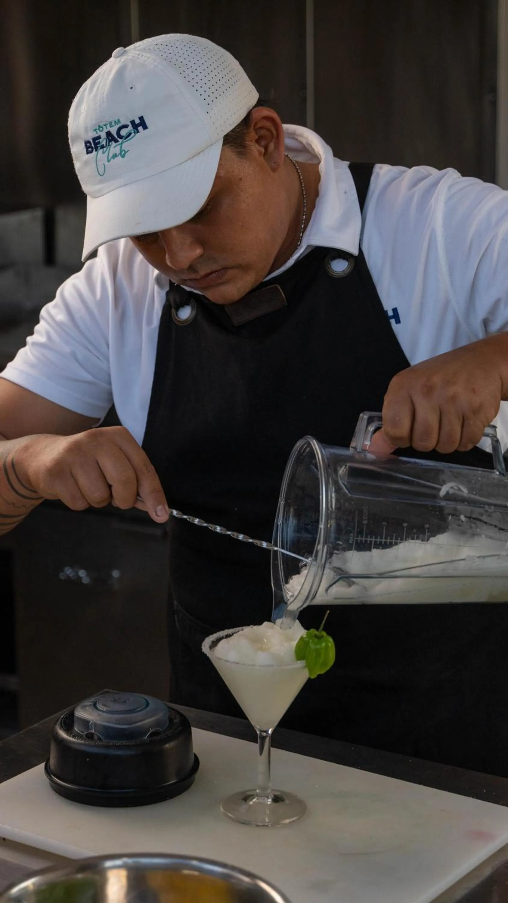 People in Totem Beach Club - Celestun