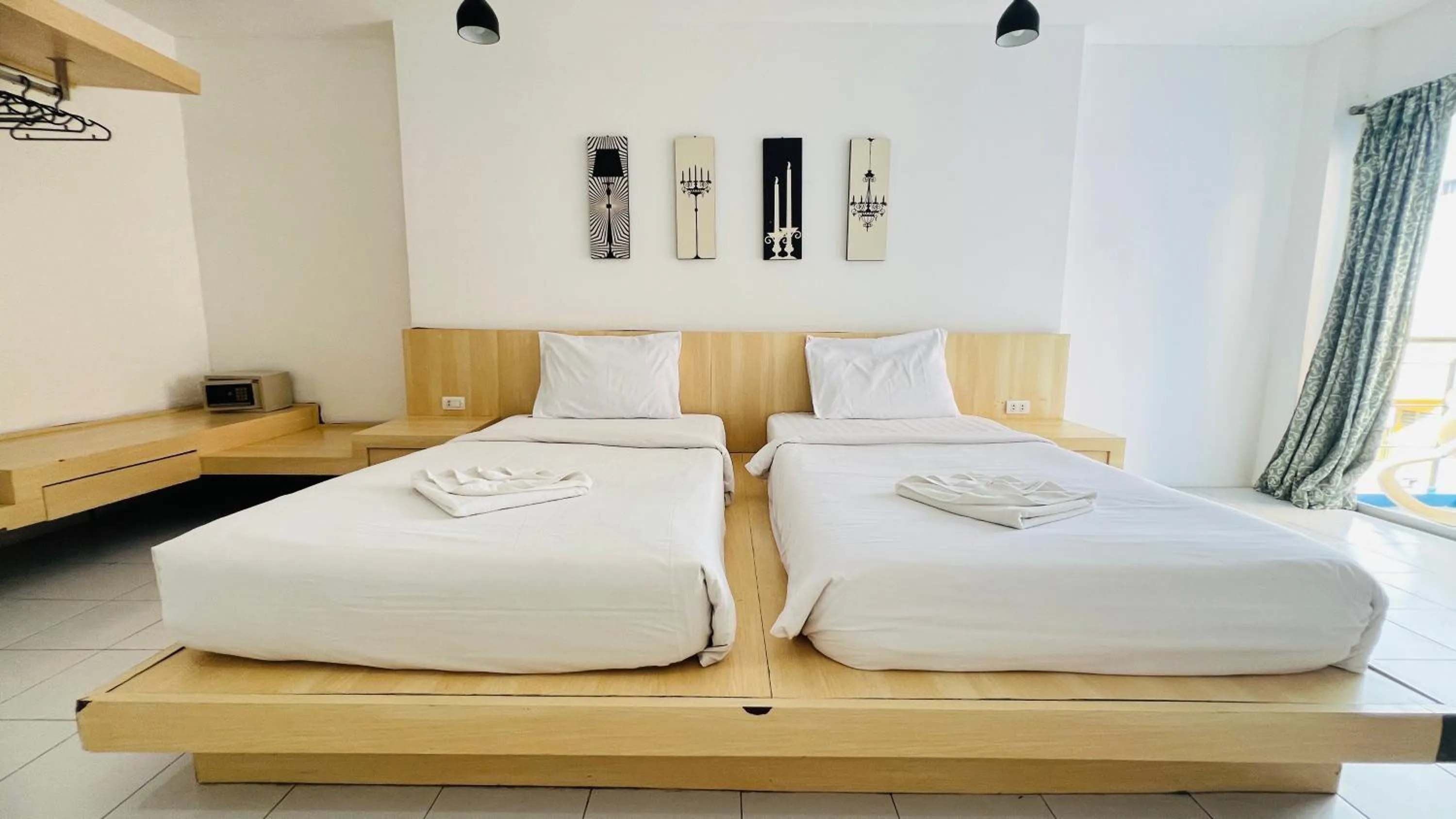 Bed in Urban Patong Residence