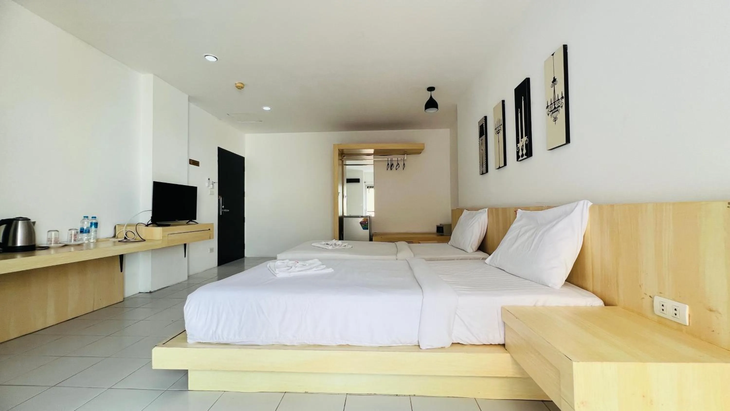 Bed in Urban Patong Residence