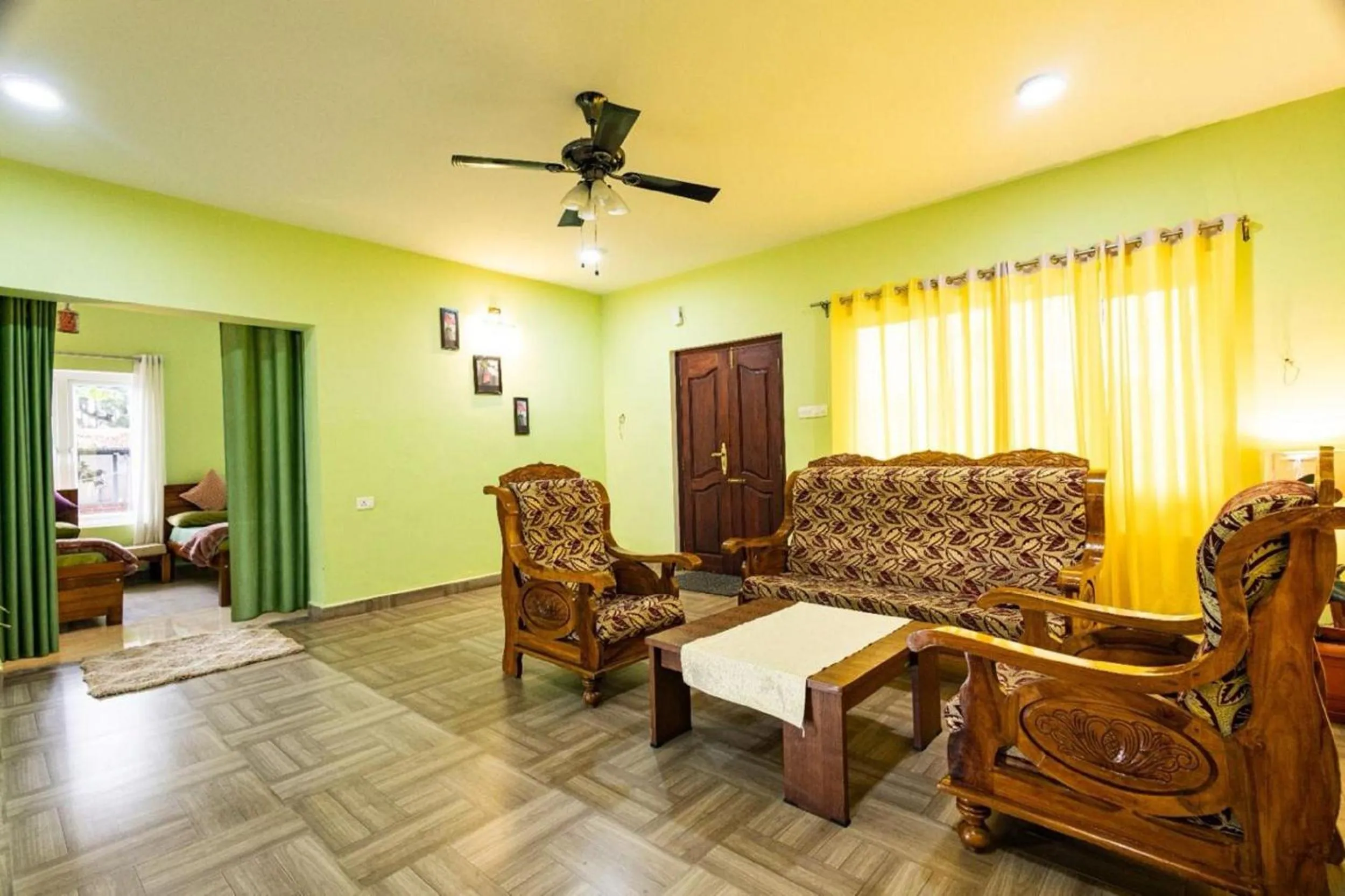 Living room in Moonlight Chillers By LexStays